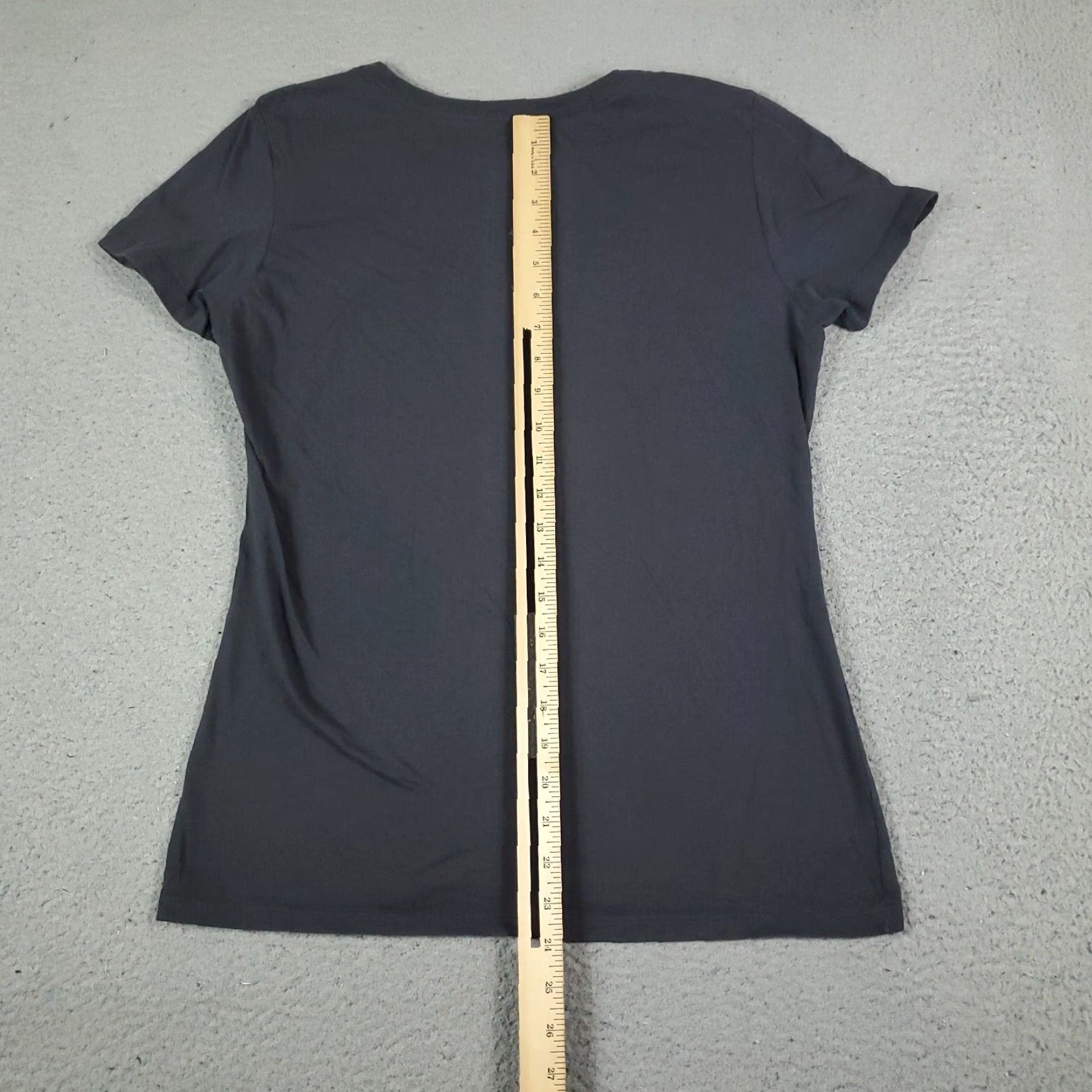 Nike VINTAGE Nike T-Shirt Womens Large Gray Logo Casual Short Sleeve Ladies Size L / US 10 / IT 46 - 4 Thumbnail