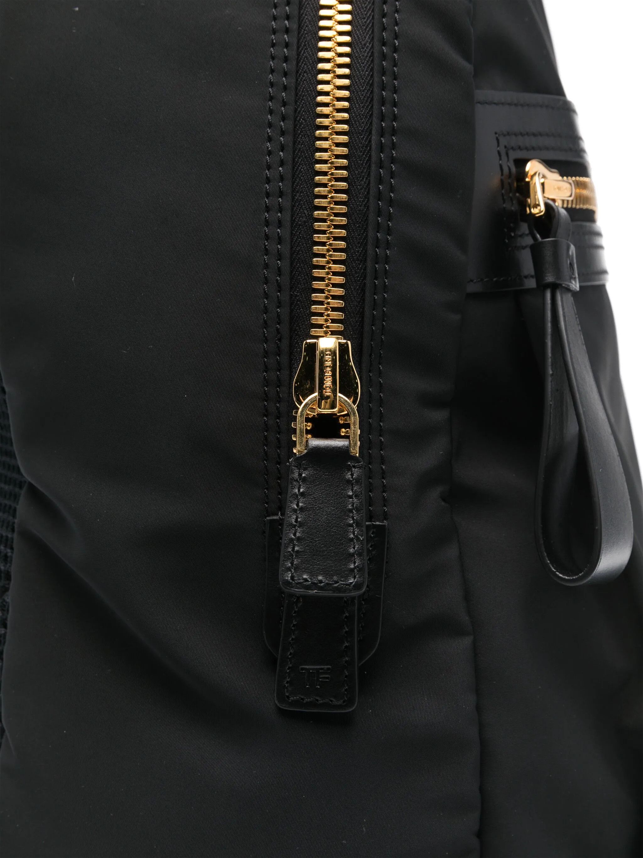 Tom Ford o1s22i1n0125 Size OS / Polyester Backpack in Black Size ONE SIZE - 3 Thumbnail
