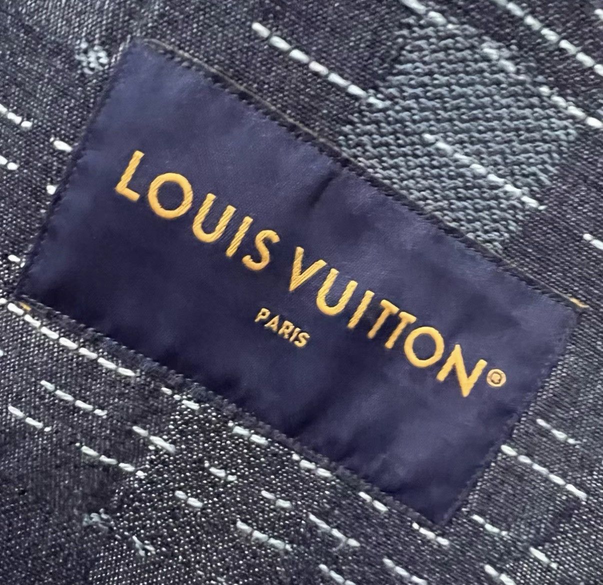 Louis Vuitton Louis Vuitton LV × Nigo Damier Denim Jacket J41 Size US M / EU 48-50 / 2 - 4 Thumbnail