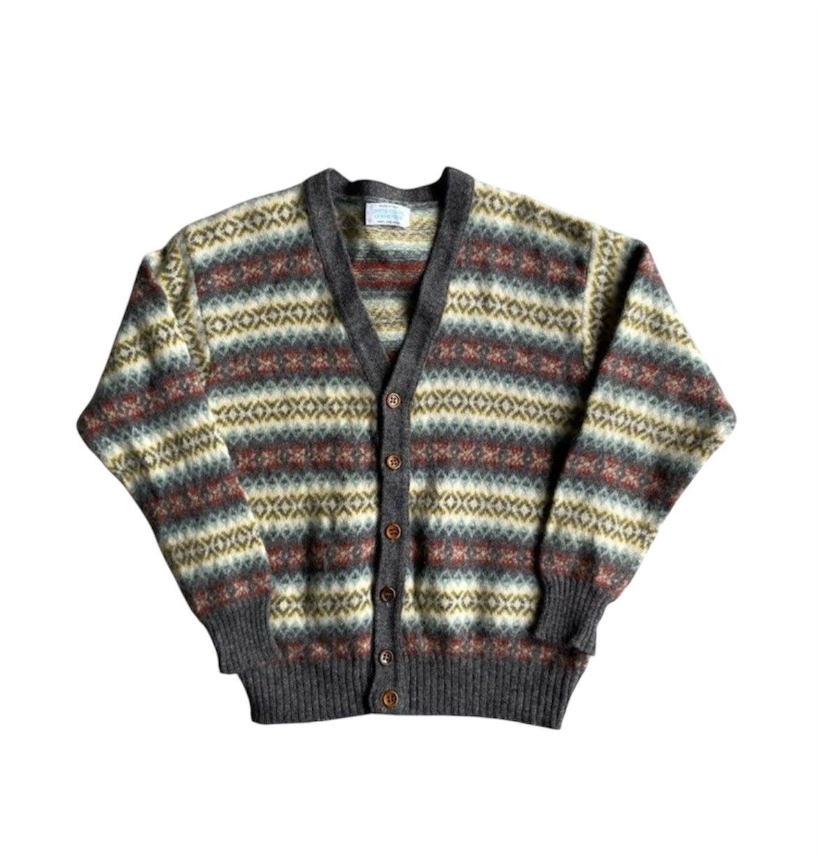 United Colors Of Benetton United Colors Of Benetton Multicolor Cardigan Knit Size US M / EU 48-50 / 2 - 1 Thumbnail