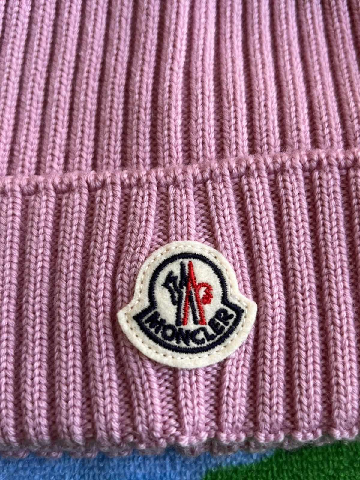 Moncler Moncler Berretto Tricot Pom Pom Beanie pink logo hat cap cuf Size ONE SIZE - 13 Thumbnail