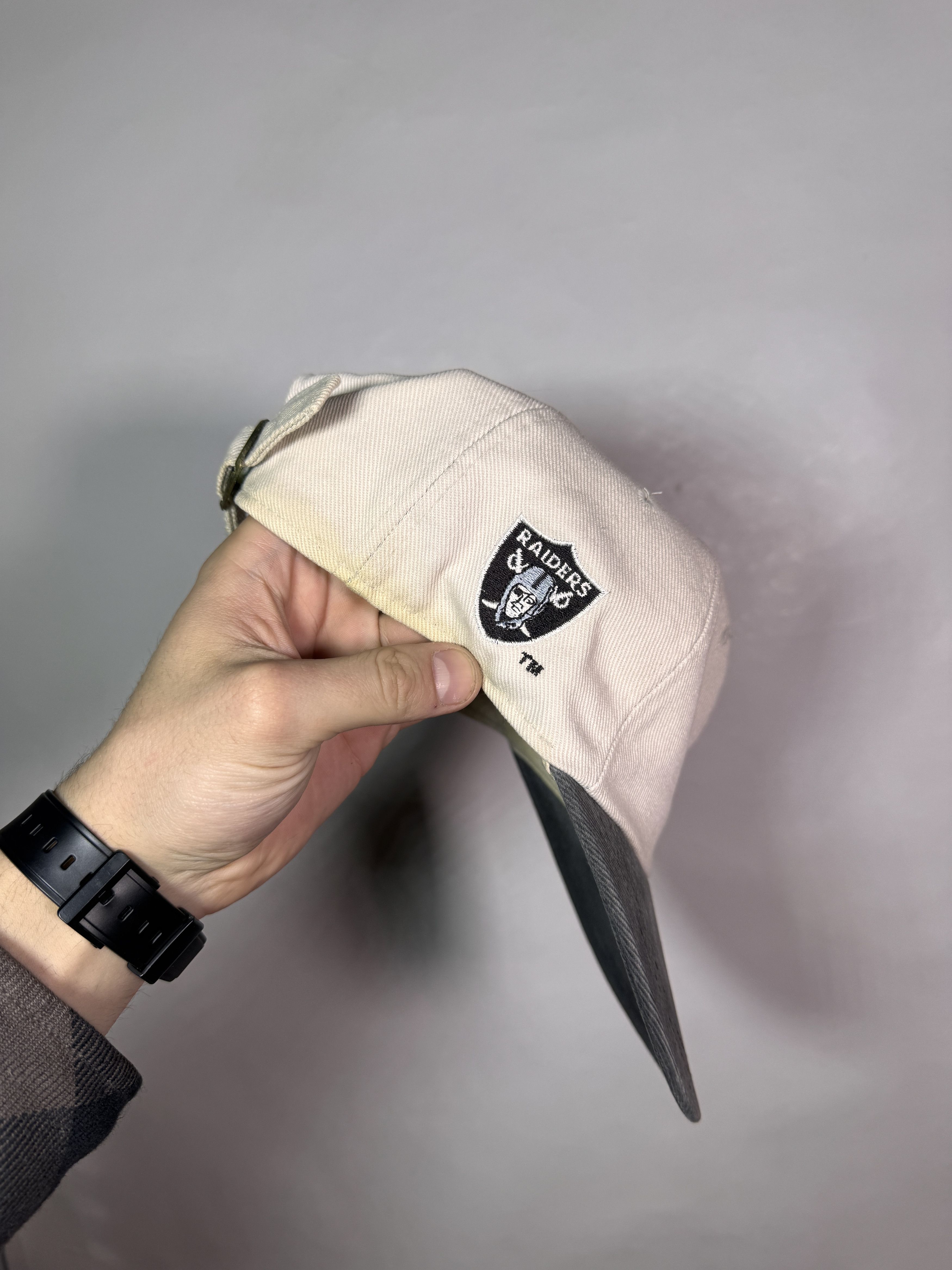 MLB Vintage 90s Oakland Raiders Cap Size ONE SIZE - 4 Thumbnail