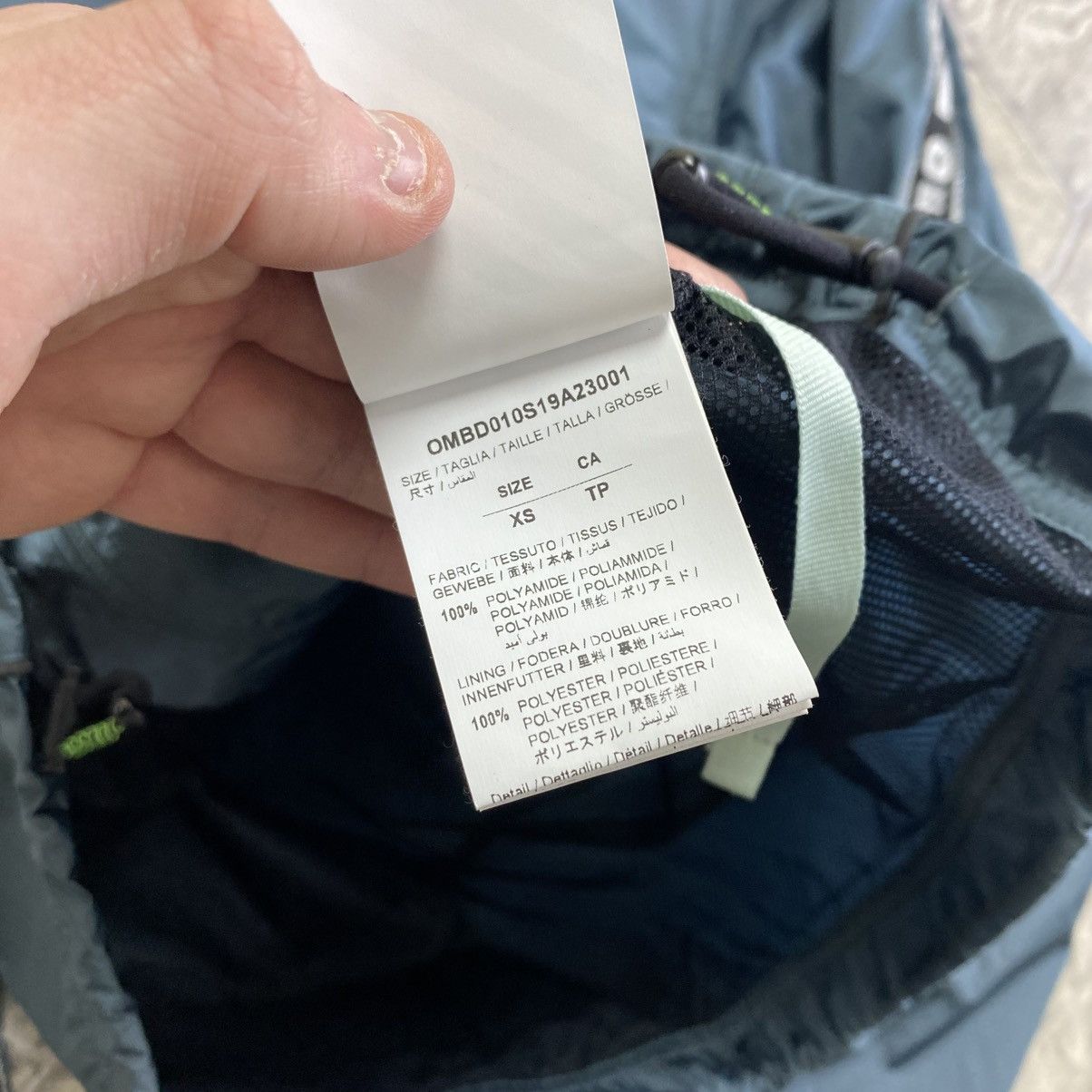 Off-White Off White Light Nylon Track jacket Size US S / EU 44-46 / 1 - 11 Thumbnail