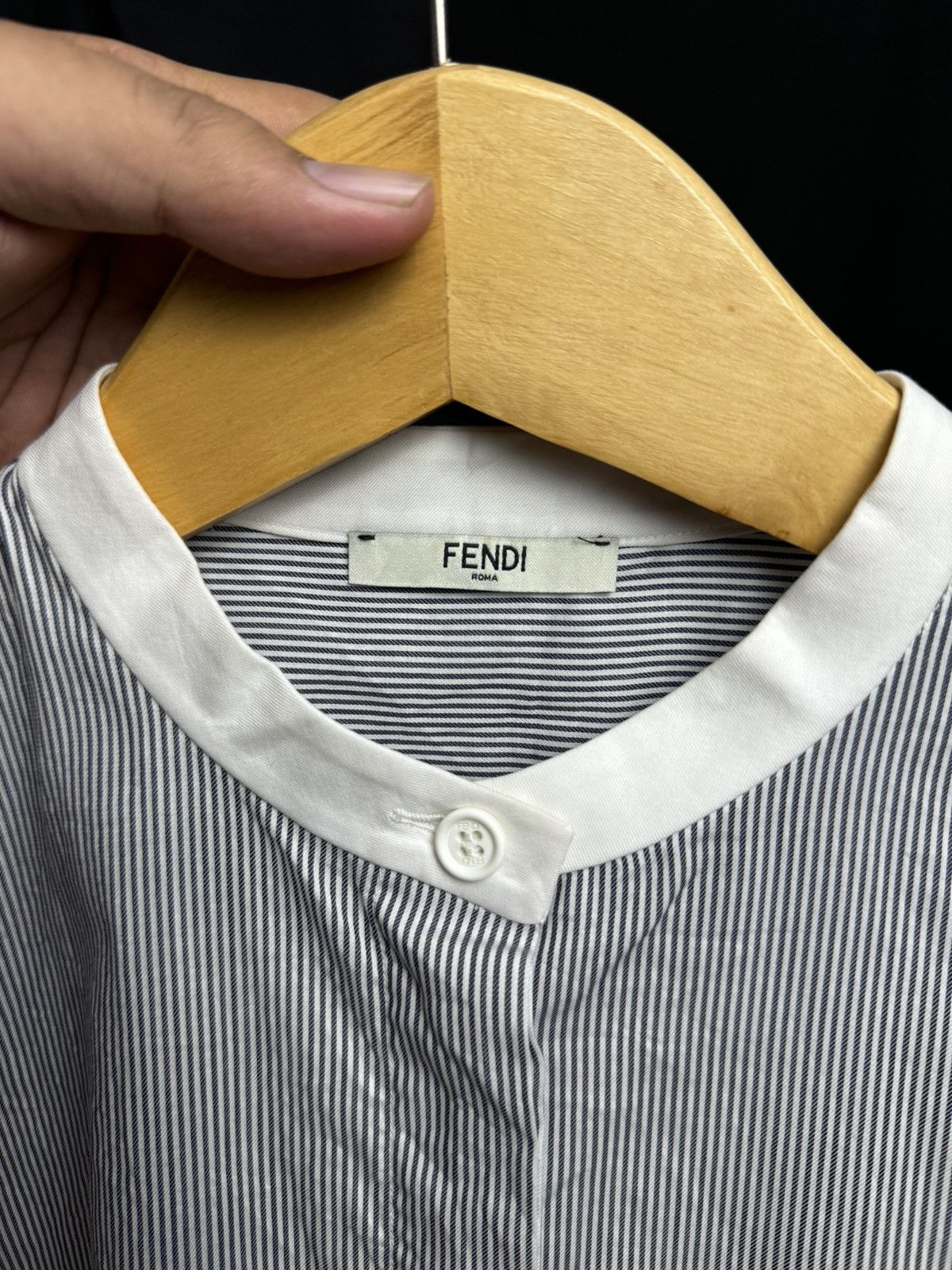 Fendi Fendi Button Shirt Size US M / EU 48-50 / 2 - 5 Thumbnail