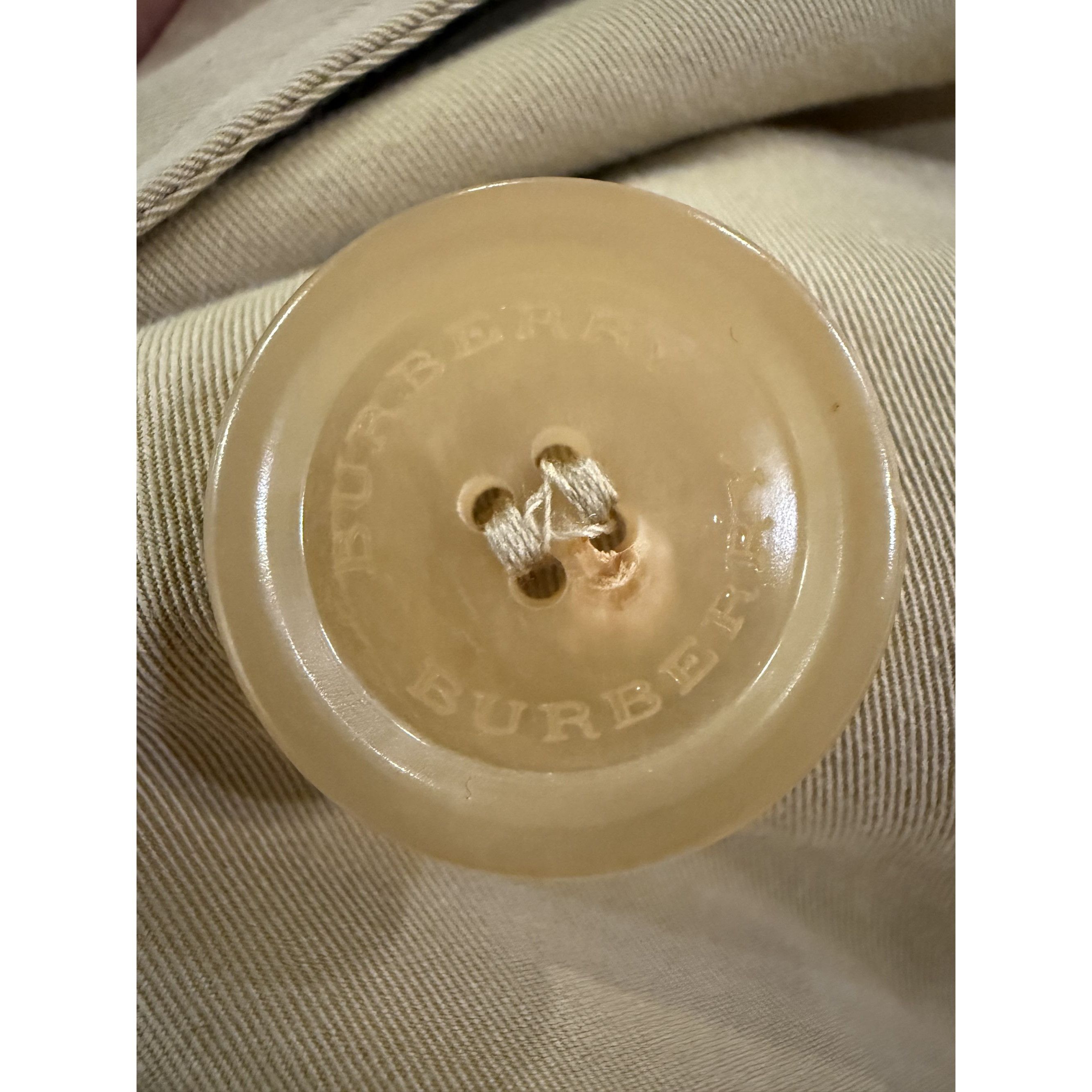Burberry Burberry The Westminster Long Trench Coat Beige Cotton Women Size XS / US 0-2 / IT 36-38 - 13 Thumbnail