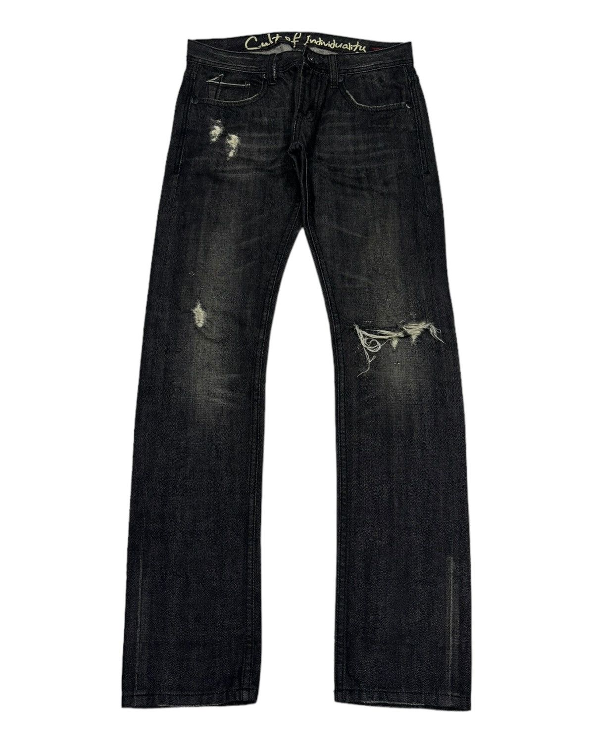 Cult Of Individuality 🔥CULT OF INDIVIDUALITY JAPANESE DENIM ROCKER SLIM FIT JEANS Size US 30 / EU 46 - 1 Thumbnail