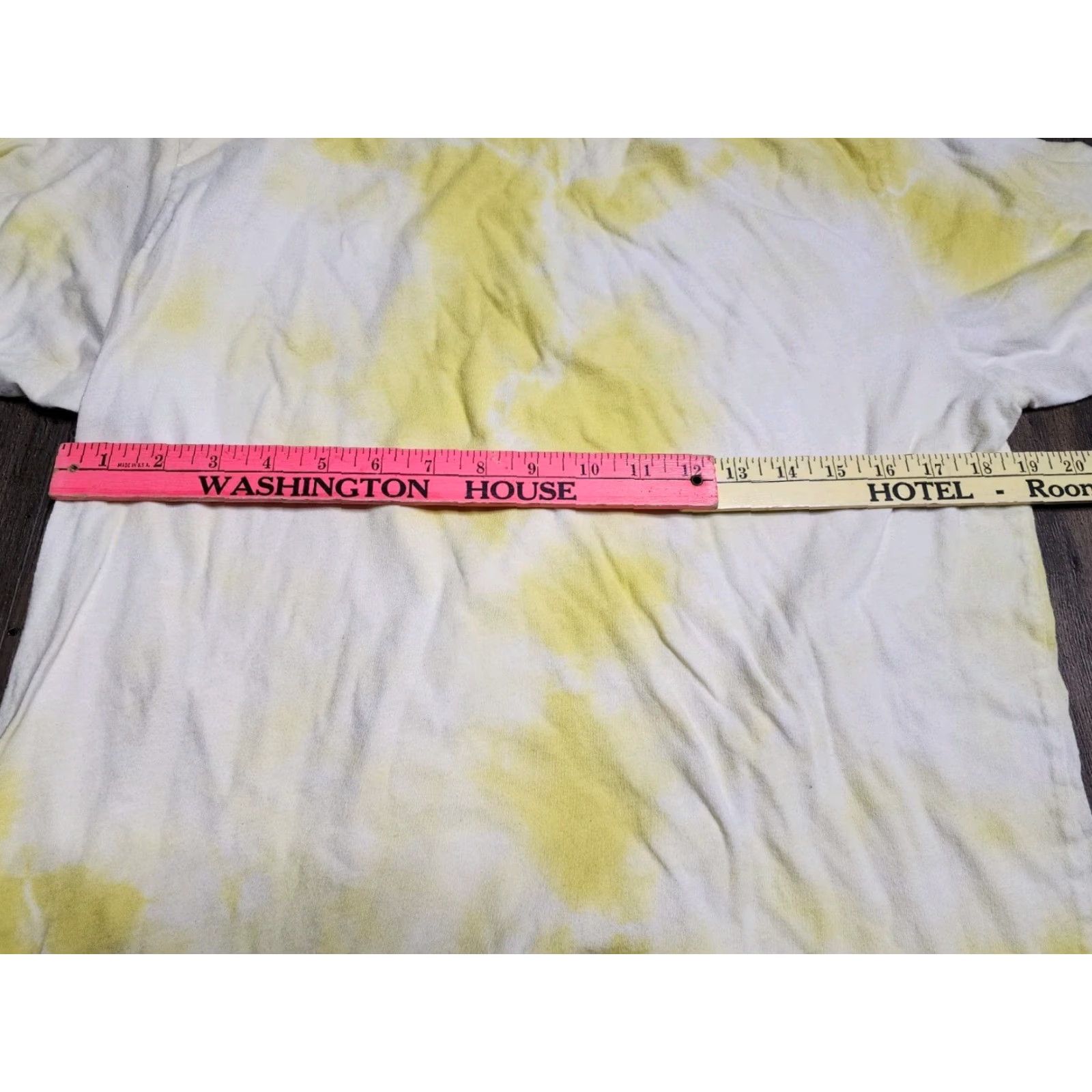 Broken Promises Co. Broken Promises Shirt Adult Large Yellow Tie Dye Anime Mens Size US L / EU 52-54 / 3 - 3 Thumbnail