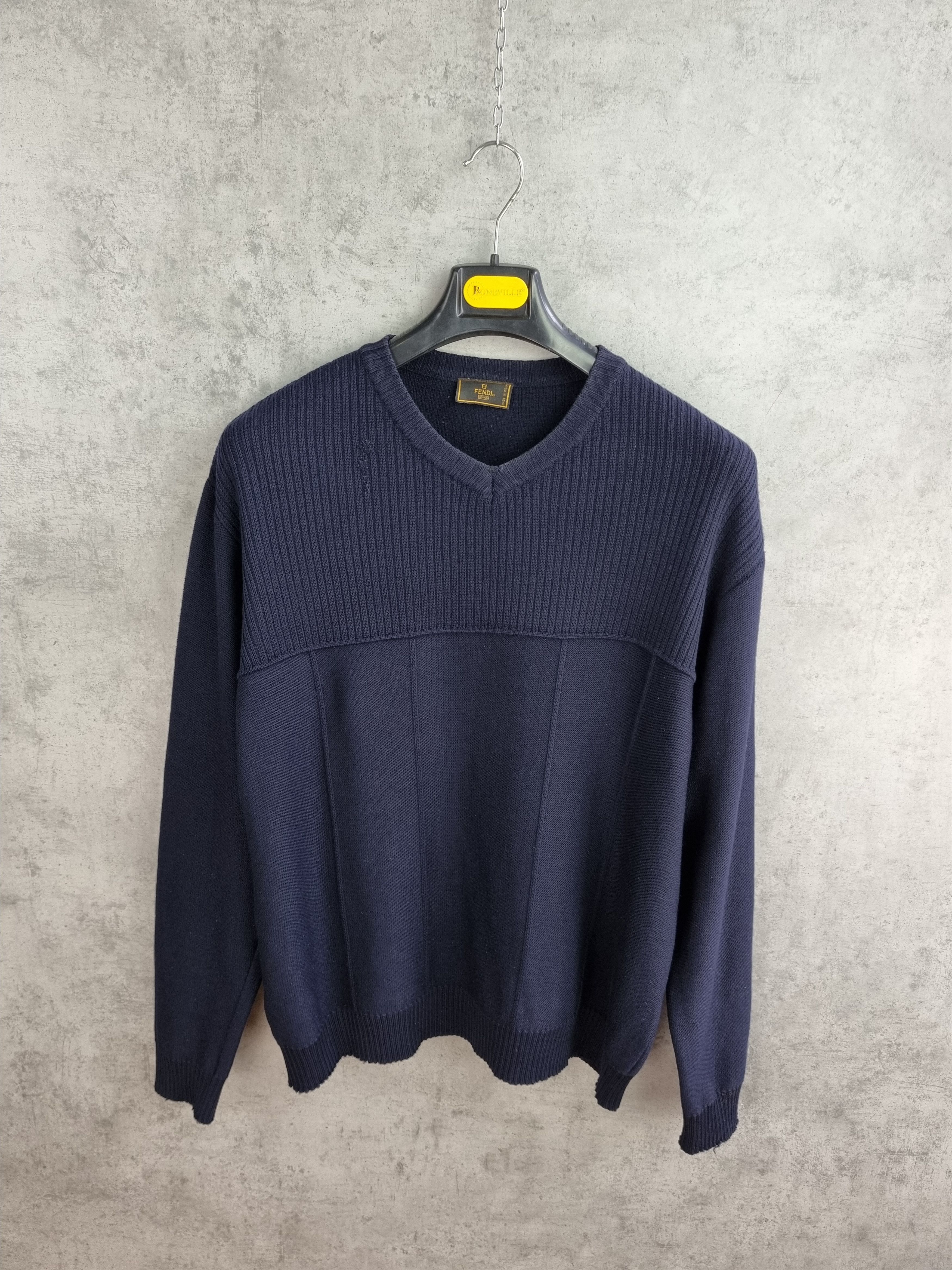 Fendi Sweater Pullover Fendi Uomo FENDI 90s Vintage Sweater M