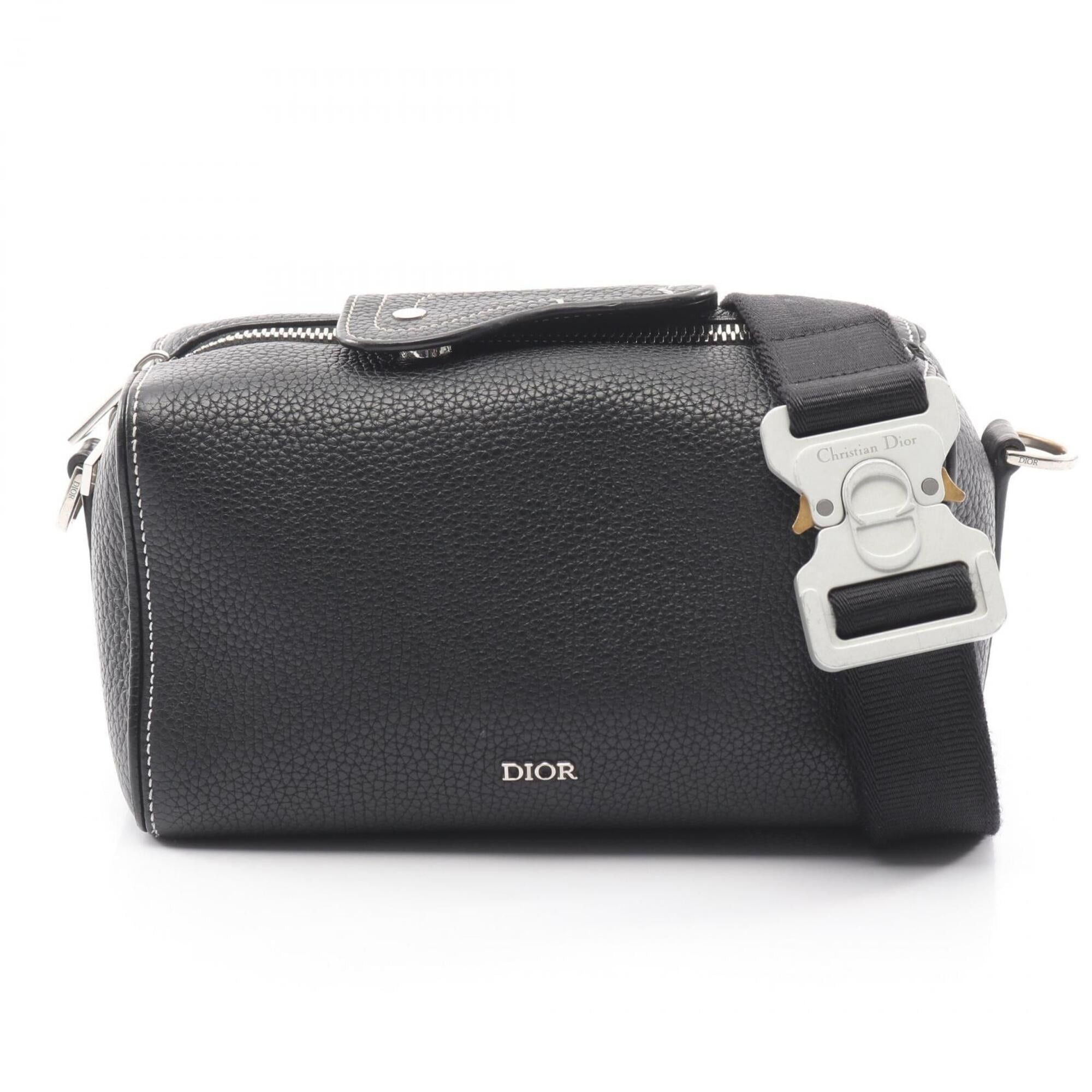 Dior Christian Dior Dior Lango 22 Shoulder Bag/Handbag, Leather, Men's/Women's, Black Size ONE SIZE - 1 Thumbnail