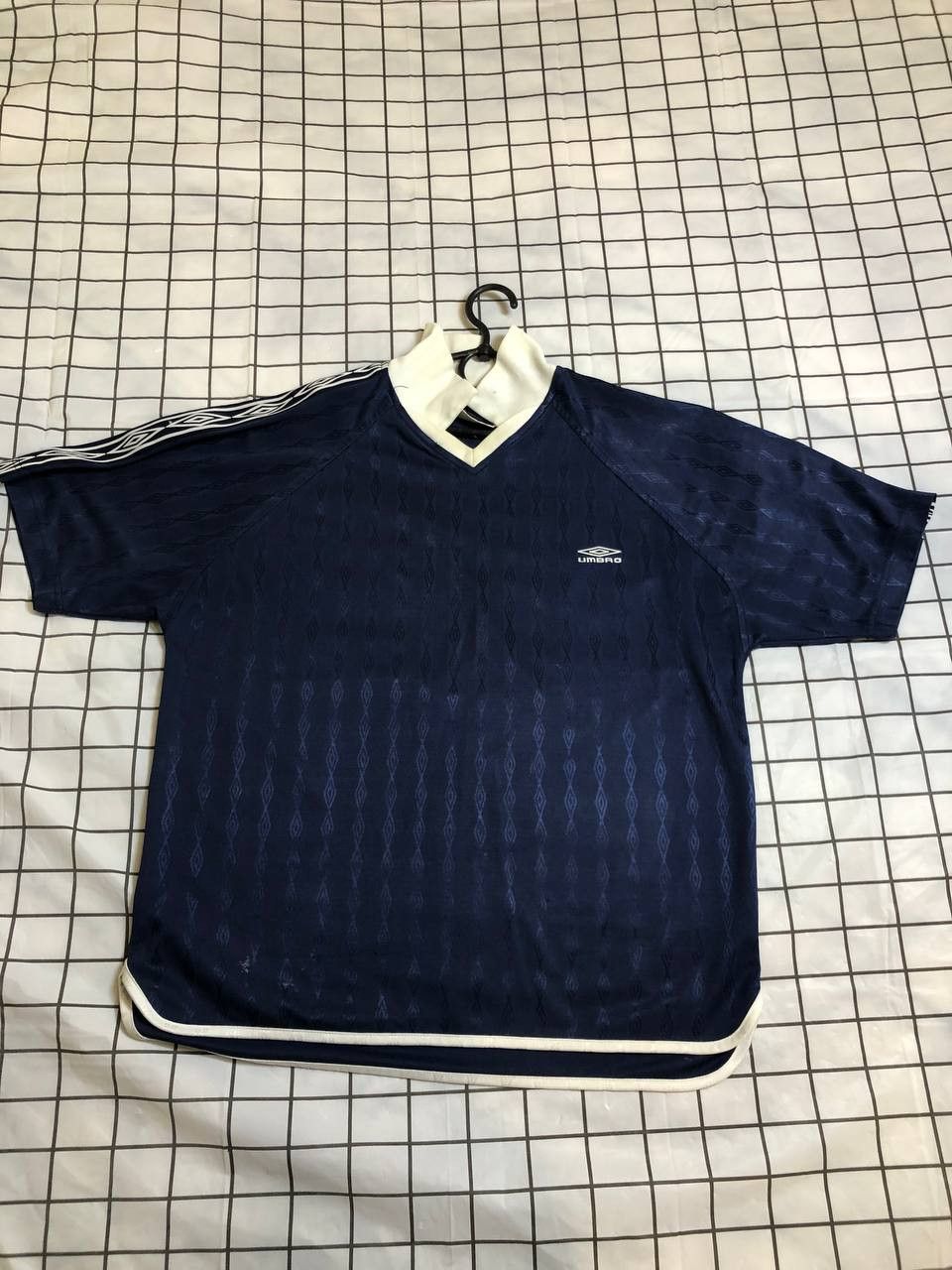 Umbro Vintage Umbro Monogram Football Soccer t shirt Size US L / EU 52-54 / 3 - 1 Thumbnail