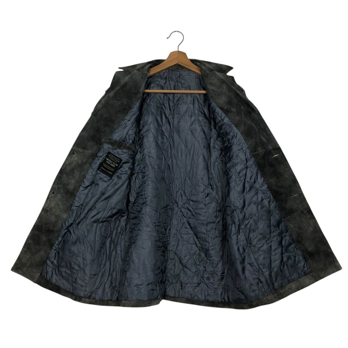 Japanese Brand 🔥VINTAGE GENUINE LEATHER BIKER JACKET NICOLE ISSEY MIYAKE Size US M / EU 48-50 / 2 - 15 Thumbnail