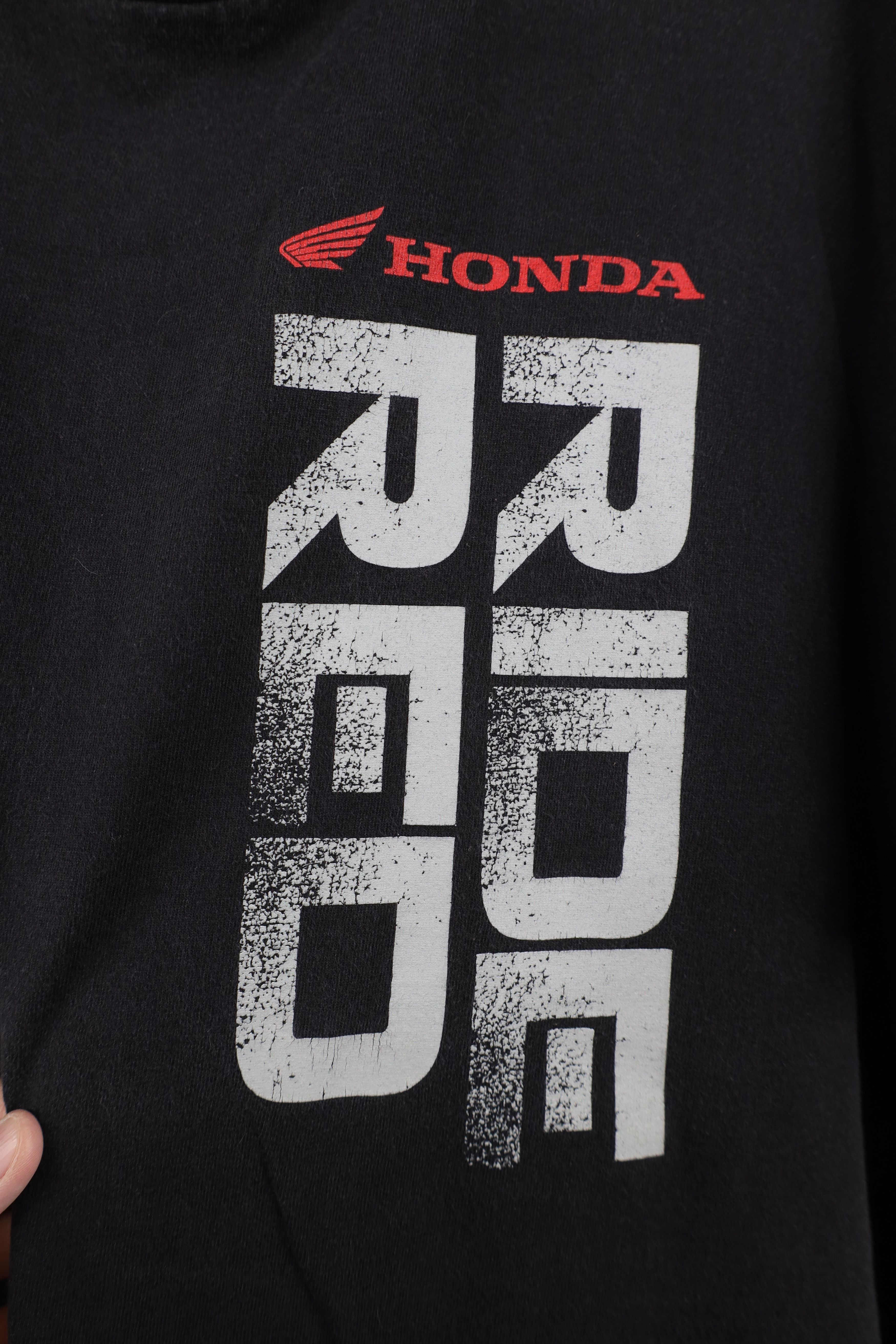 Vintage Vintage Honda Racing Spell Out Ride Red Short Sleeve T-Shirt Size US XXL / EU 58 / 5 - 5 Thumbnail