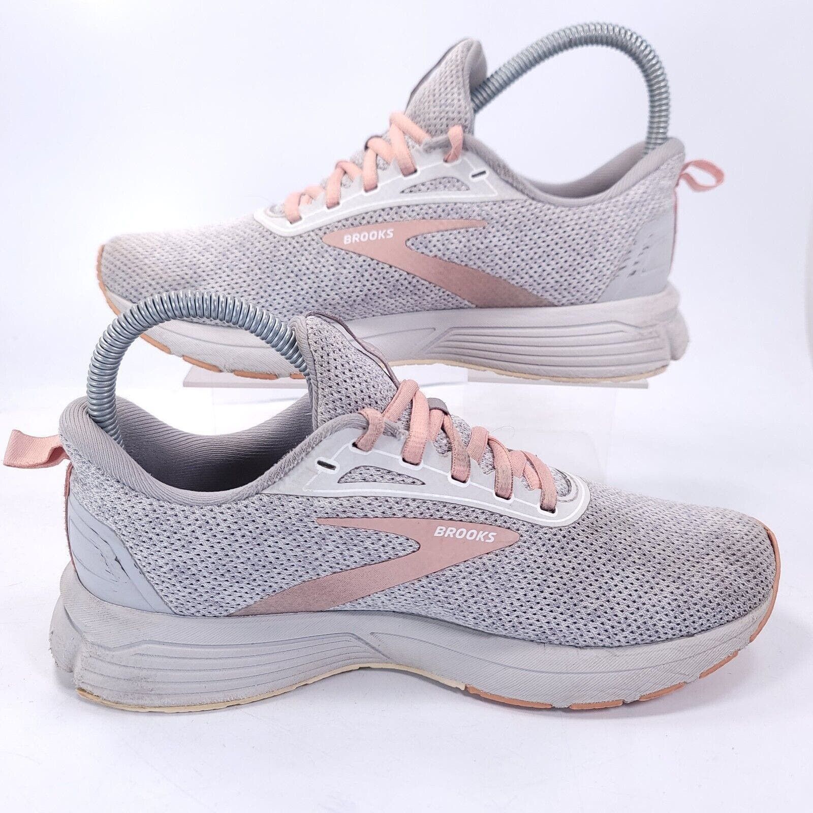 Brooks Brooks Anthem 3 Shoe Womens Size 7 1203231B107 Gray Pink Size US 7 / IT 37 - 6 Thumbnail