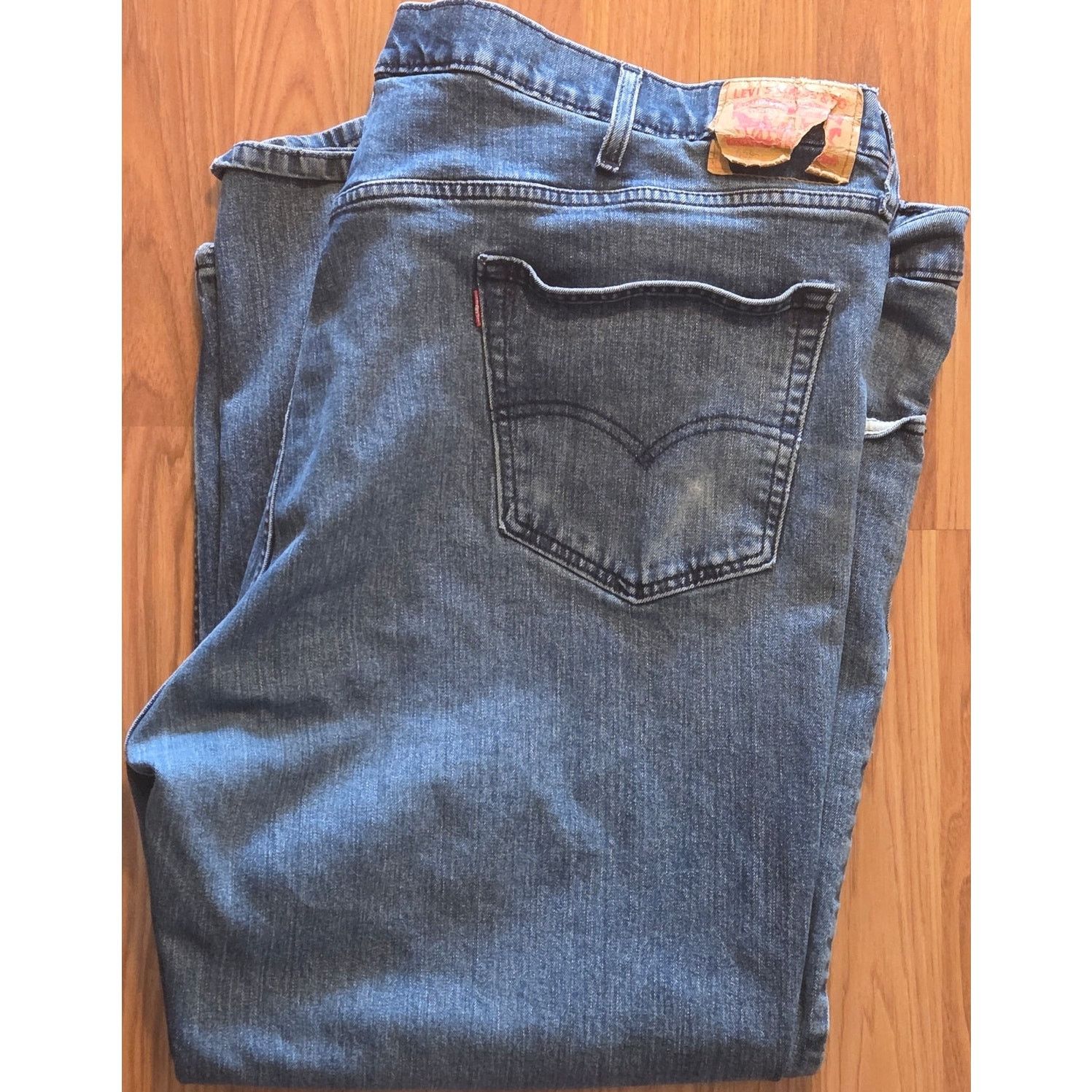 Levi's Classic Levi's Men's Navy Blue Jeans - 48W 26L Size US 44 / EU 60 - 2 Thumbnail