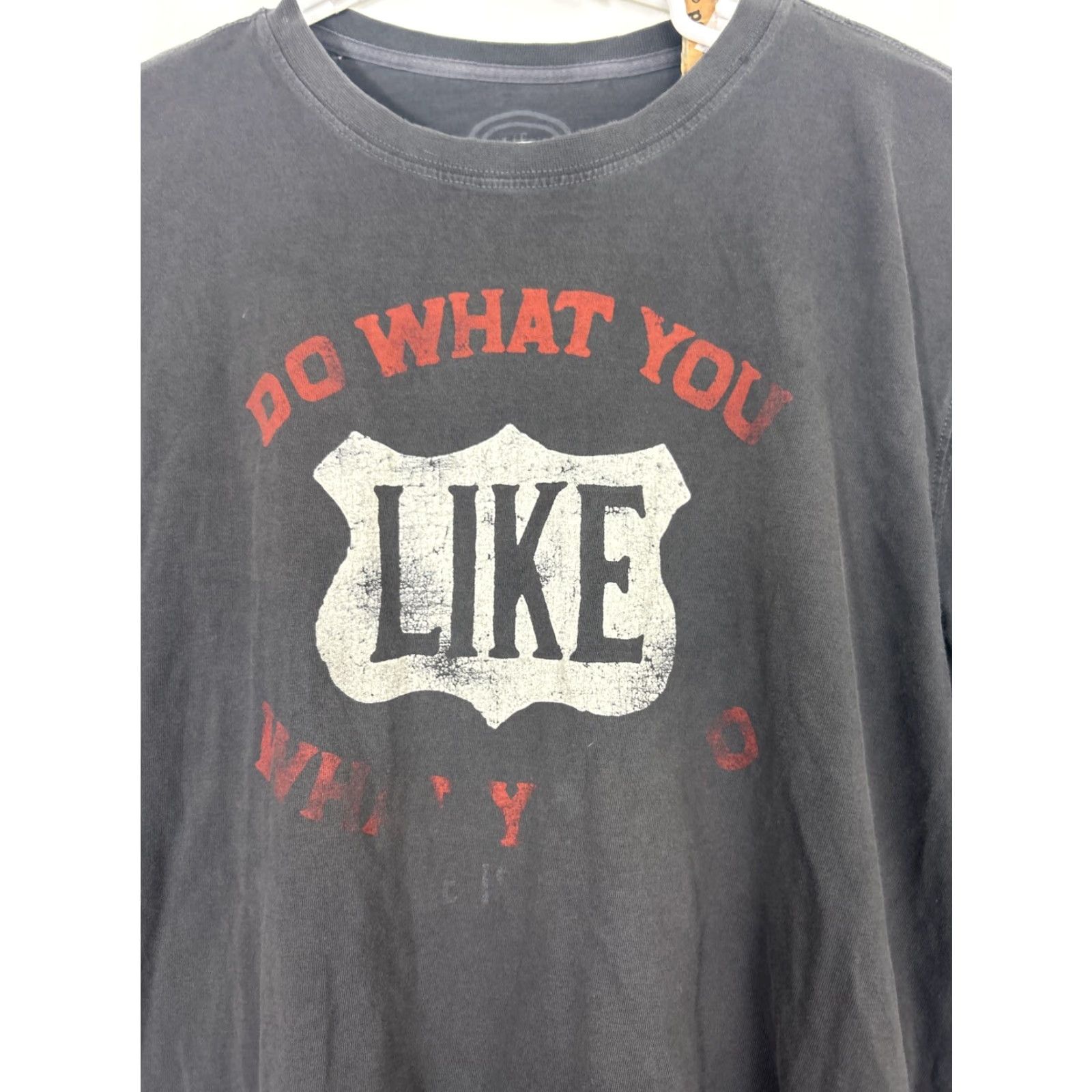 Life is Good Life is Good Mens Large Gray Long Sleeve "Do What You Like" Graphic T-Shirt Size US L / EU 52-54 / 3 - 3 Thumbnail