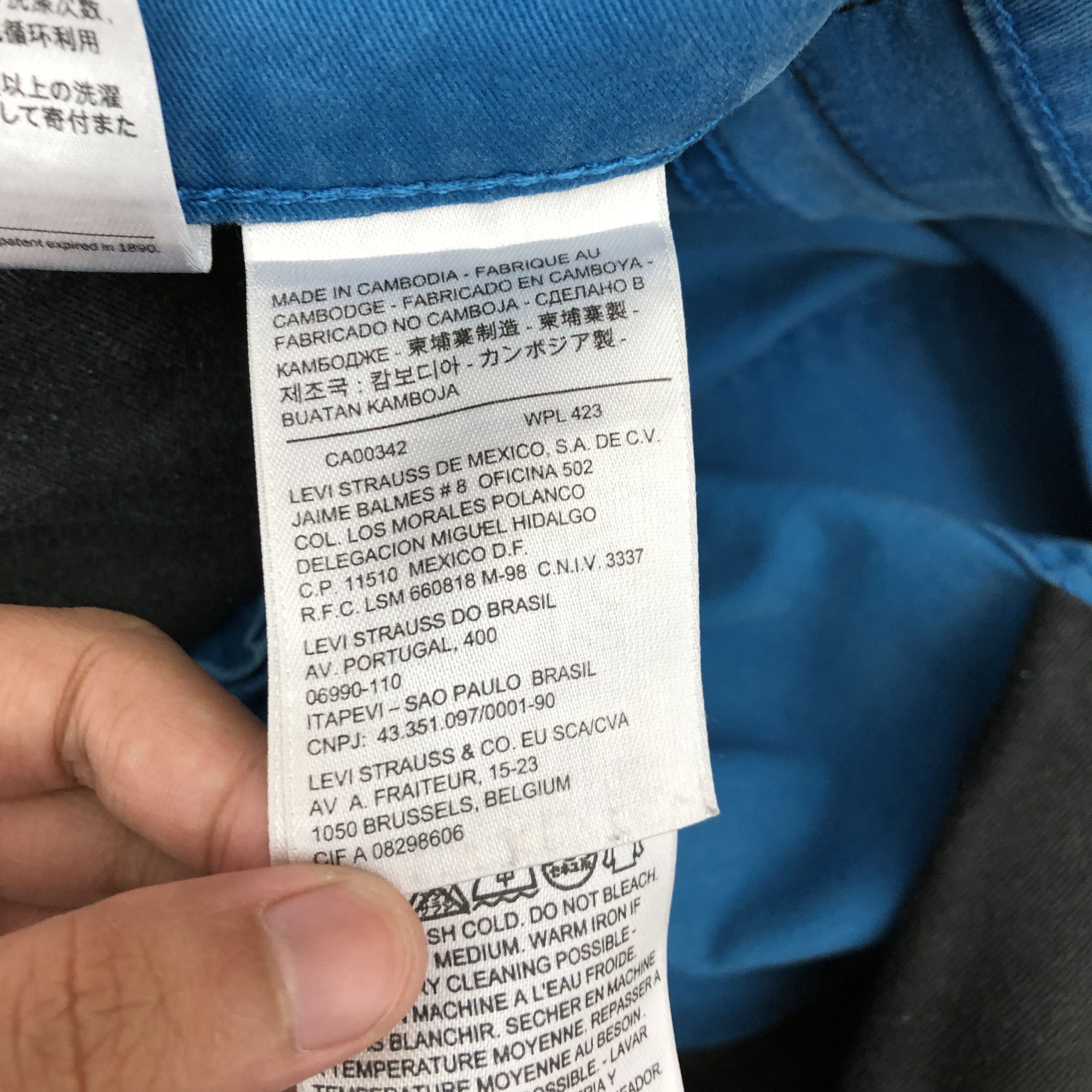 Levi's Vintage Levi's Jeans Skinny Levis Denim Blue Pants Size US 30 / EU 46 - 6 Thumbnail