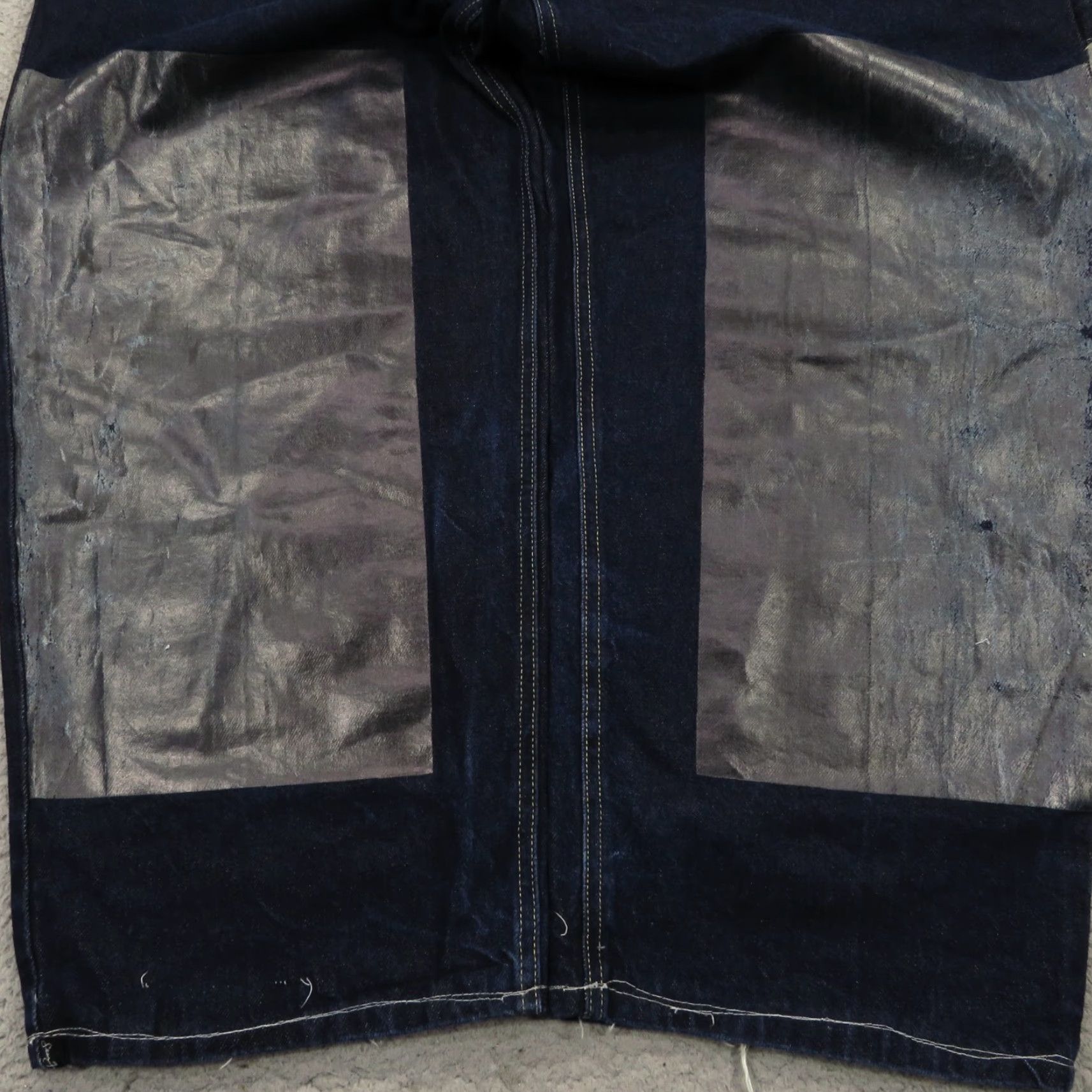 Sean John VINTAGE Sean John Baggy Jeans Mens 40 Y2K Skater Grunge Pipes Carpenter 10" Leg Opening VTG Jeans Mens 40 Blue Cotton Denim 5-Pocket Mens Size US 40 / EU 56 - 7 Thumbnail
