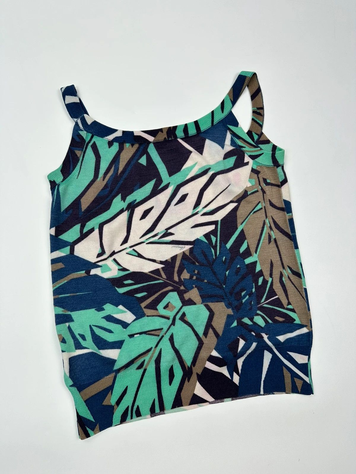 Gucci Gucci 00’s Jungle Leafs Cashmere Top Size S / US 4 / IT 40 - 4 Thumbnail