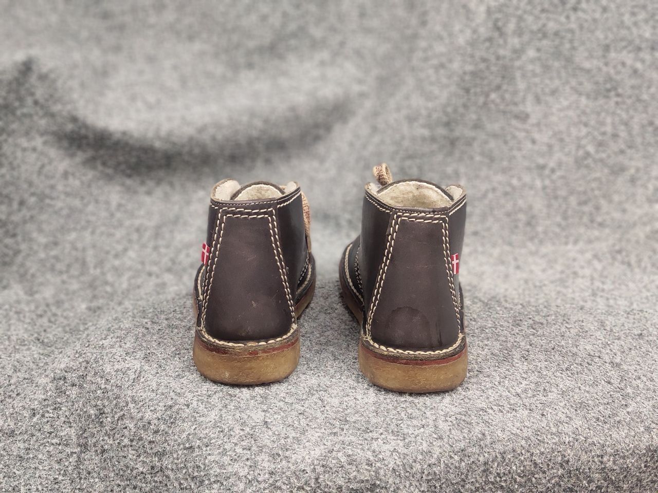 Duckfeet Duckfeet Sjælland Wool Lined Leather Desert Chukka Boots Size US 10 / IT 40 - 10 Thumbnail