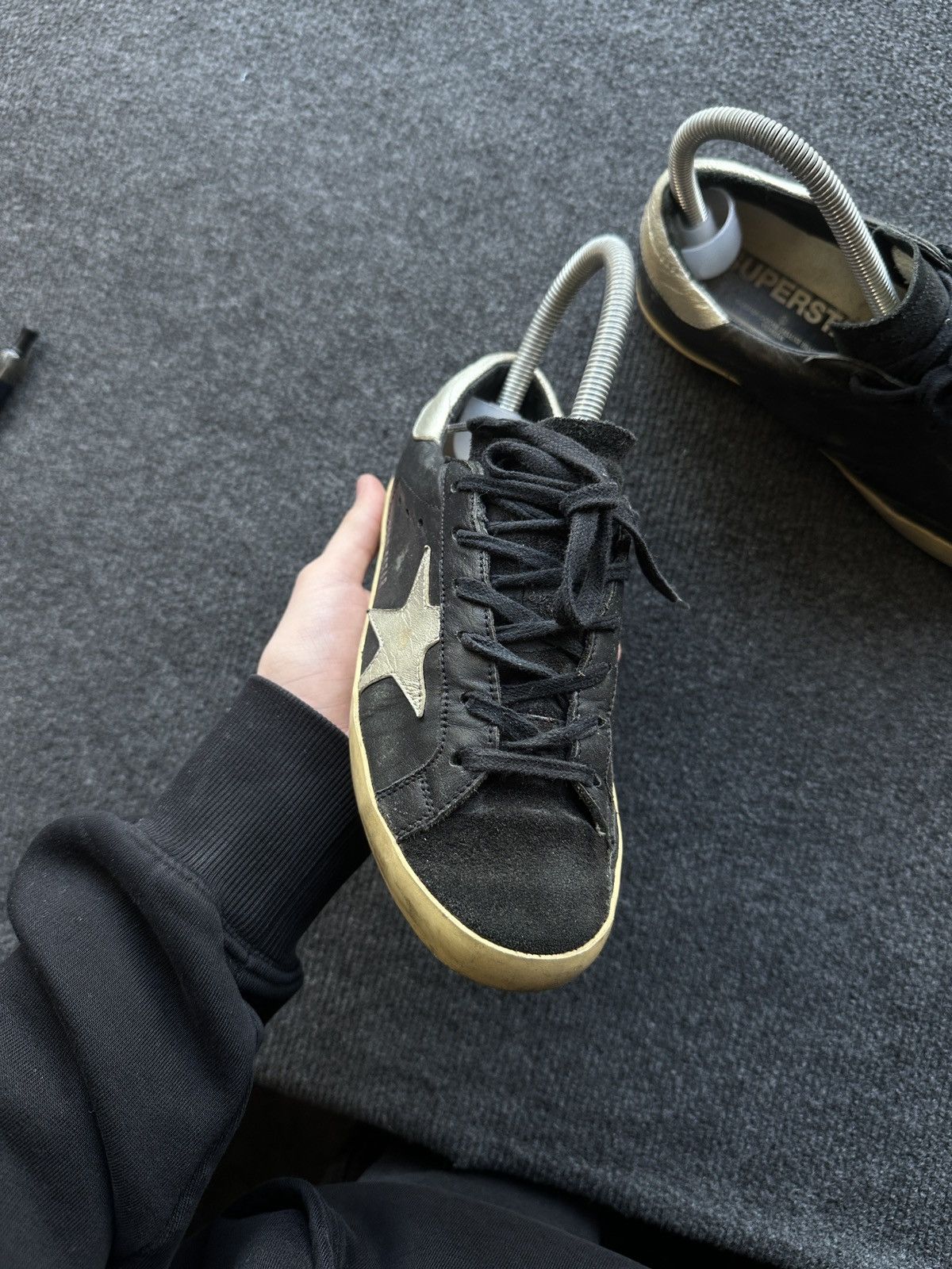Golden Goose GOLDEN GOOSE 🚨 RARE SUPERSTAR BIG LOGO DIRTY SHOES WMN Size US 6 / IT 36 - 3 Thumbnail