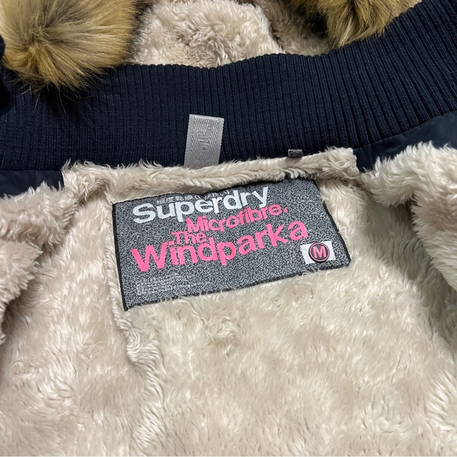 Superdry Superdry Women’s Medium Microfibre The Windparka Jacket Size M / US 6-8 / IT 42-44 - 8 Thumbnail