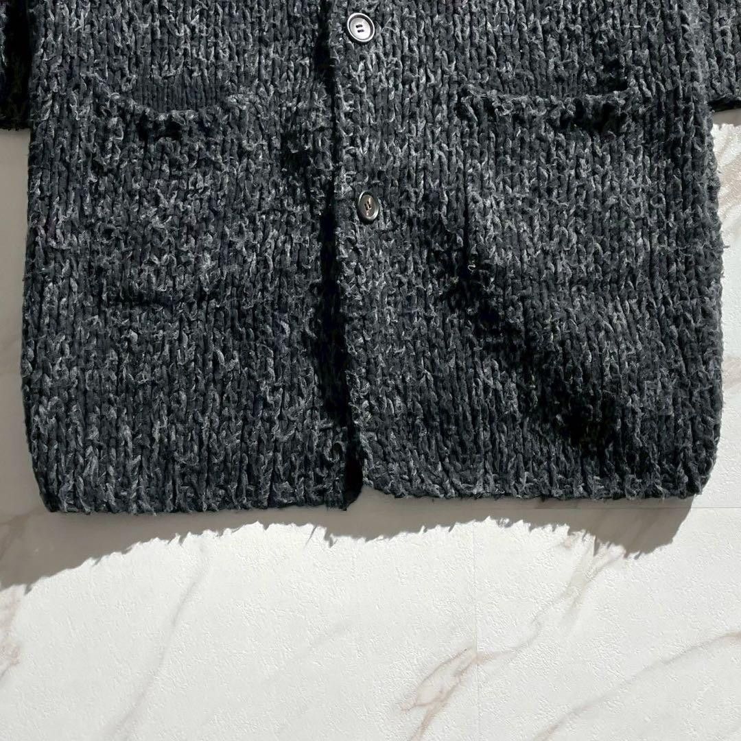 Yohji Yamamoto Yohji Yamamoto pour homme 09AW Knit Coat Size US L / EU 52-54 / 3 - 5 Thumbnail