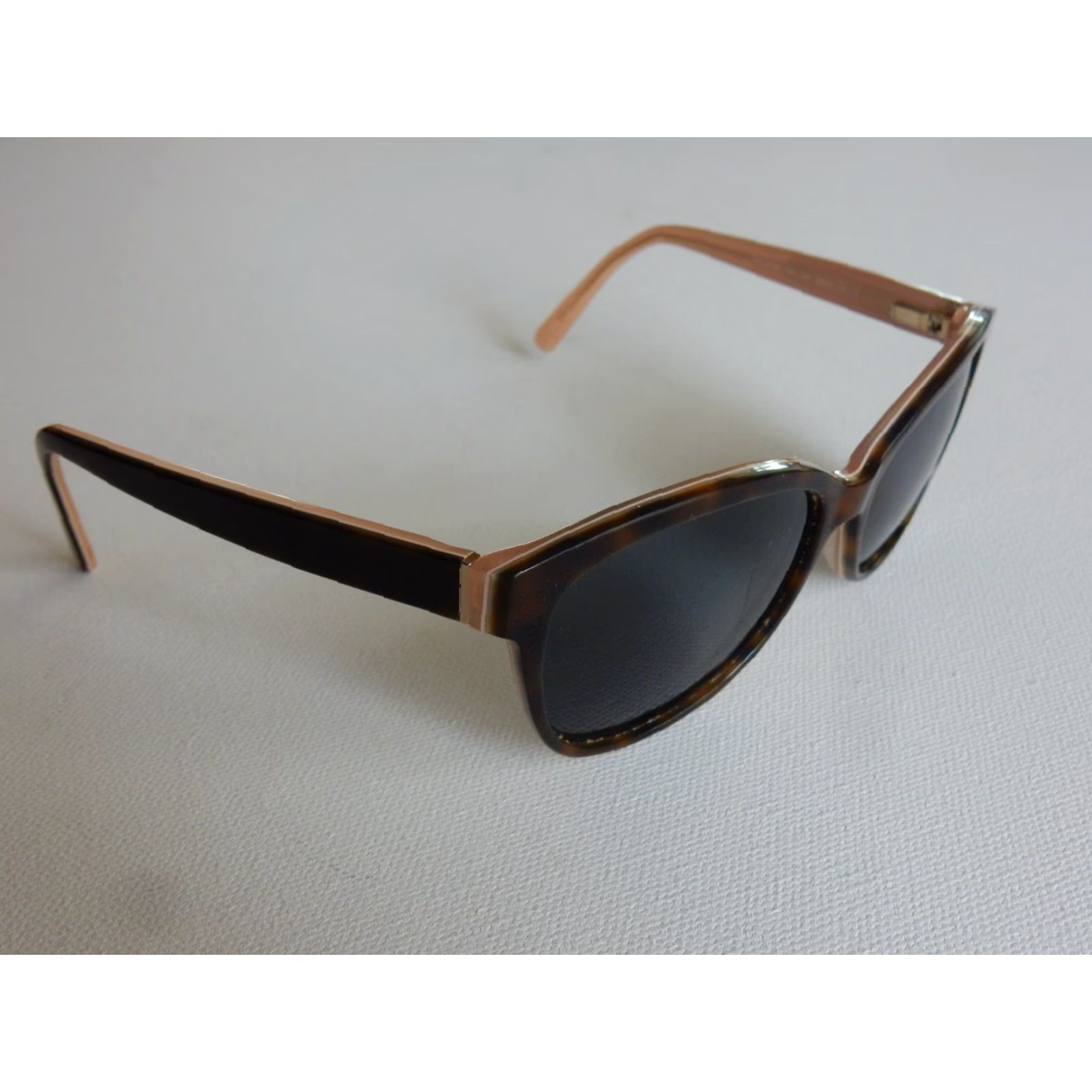 Banana Republic VINTAGE Banana Republic Sunglasses Frames Only Women Brown Prescription 55x17 135 Size ONE SIZE - 3 Thumbnail