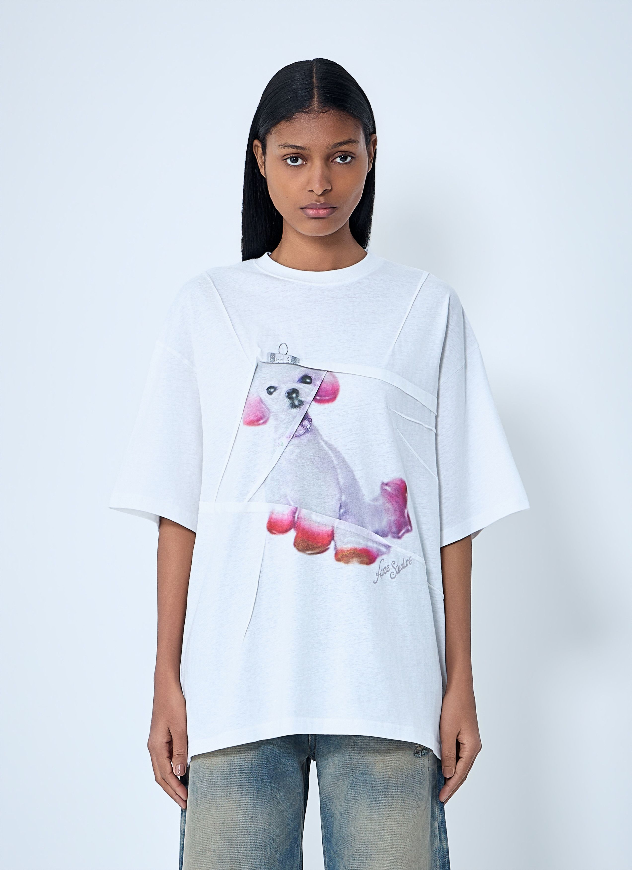 Acne Studios Acne Studios Blurred logo t-shirt Short Sleeve T