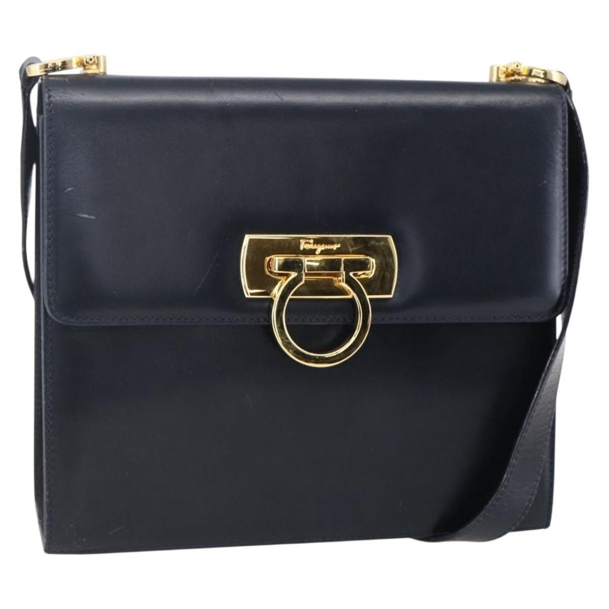 Salvatore Ferragamo Salvatore Ferragamo Gancini Leather Size ONE SIZE - 1 Thumbnail