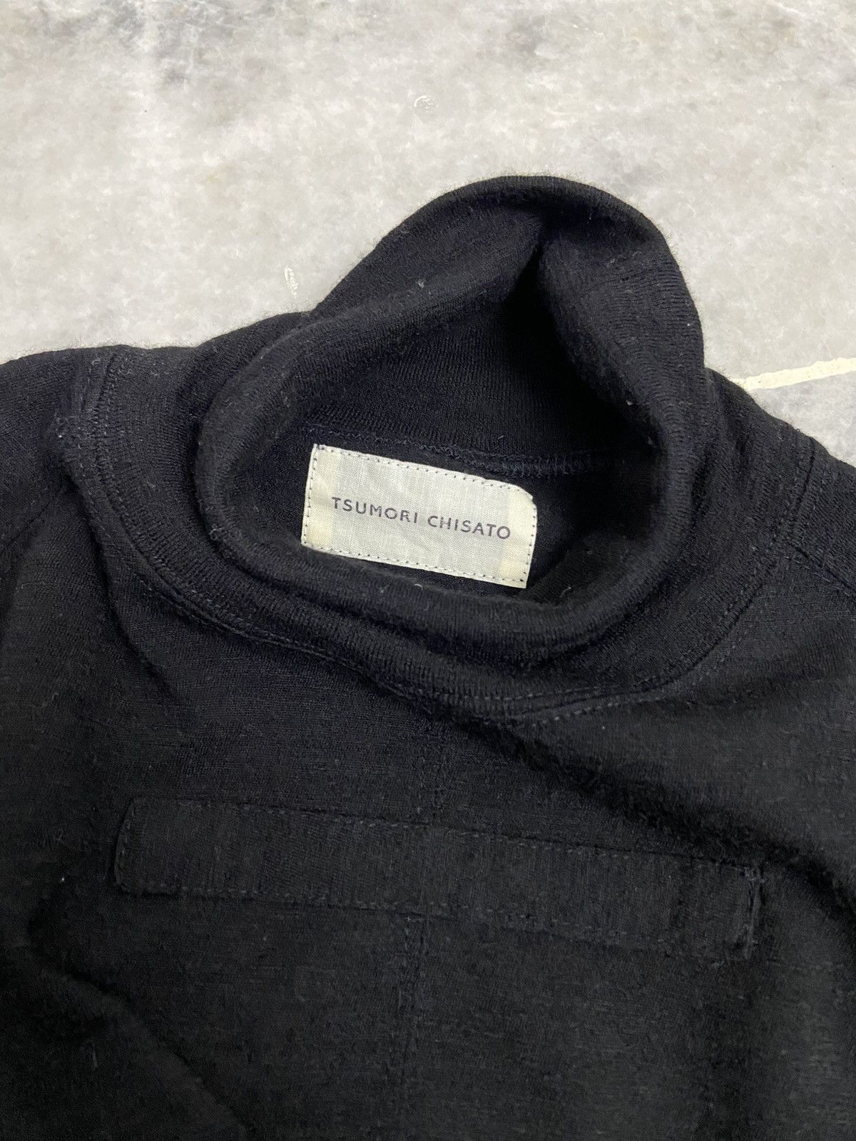Issey Miyake Tsumori Chisato Turtleneck Black Size US S / EU 44-46 / 1 - 10 Thumbnail