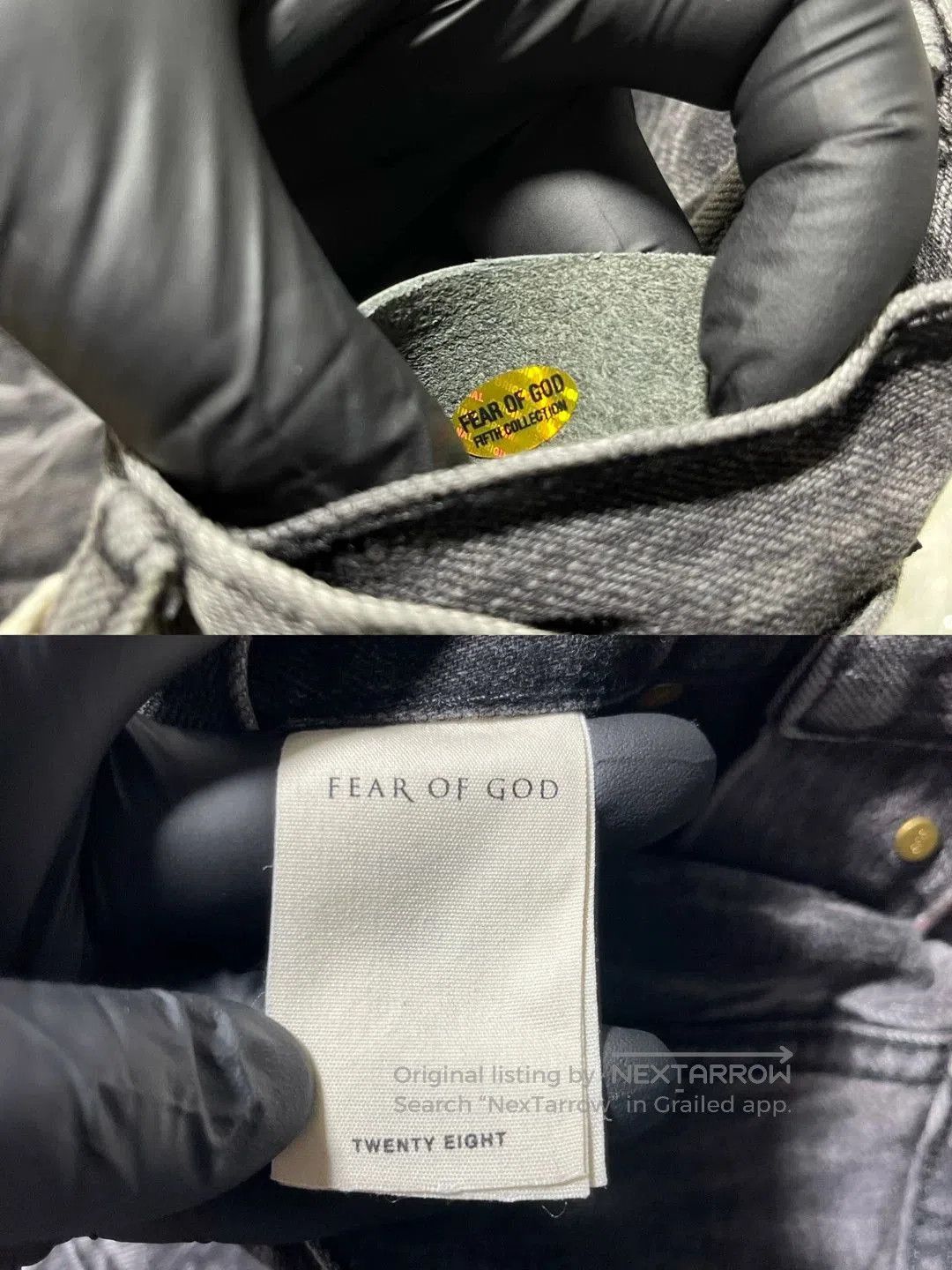 Fear of God fear of god water pattern jeans. Size US 28 / EU 44 - 4 Thumbnail