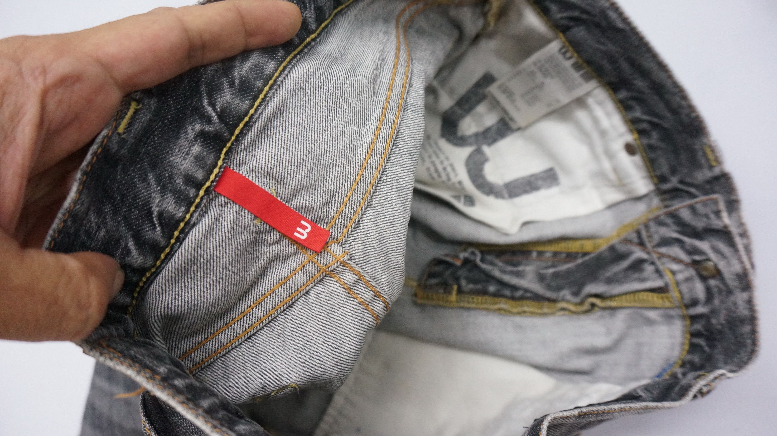 Undercover × Uniqlo Uniqlo Jeans UJ S002 Ash Grey Distressed Jeans W32 Size US 32 / EU 48 - 7 Thumbnail