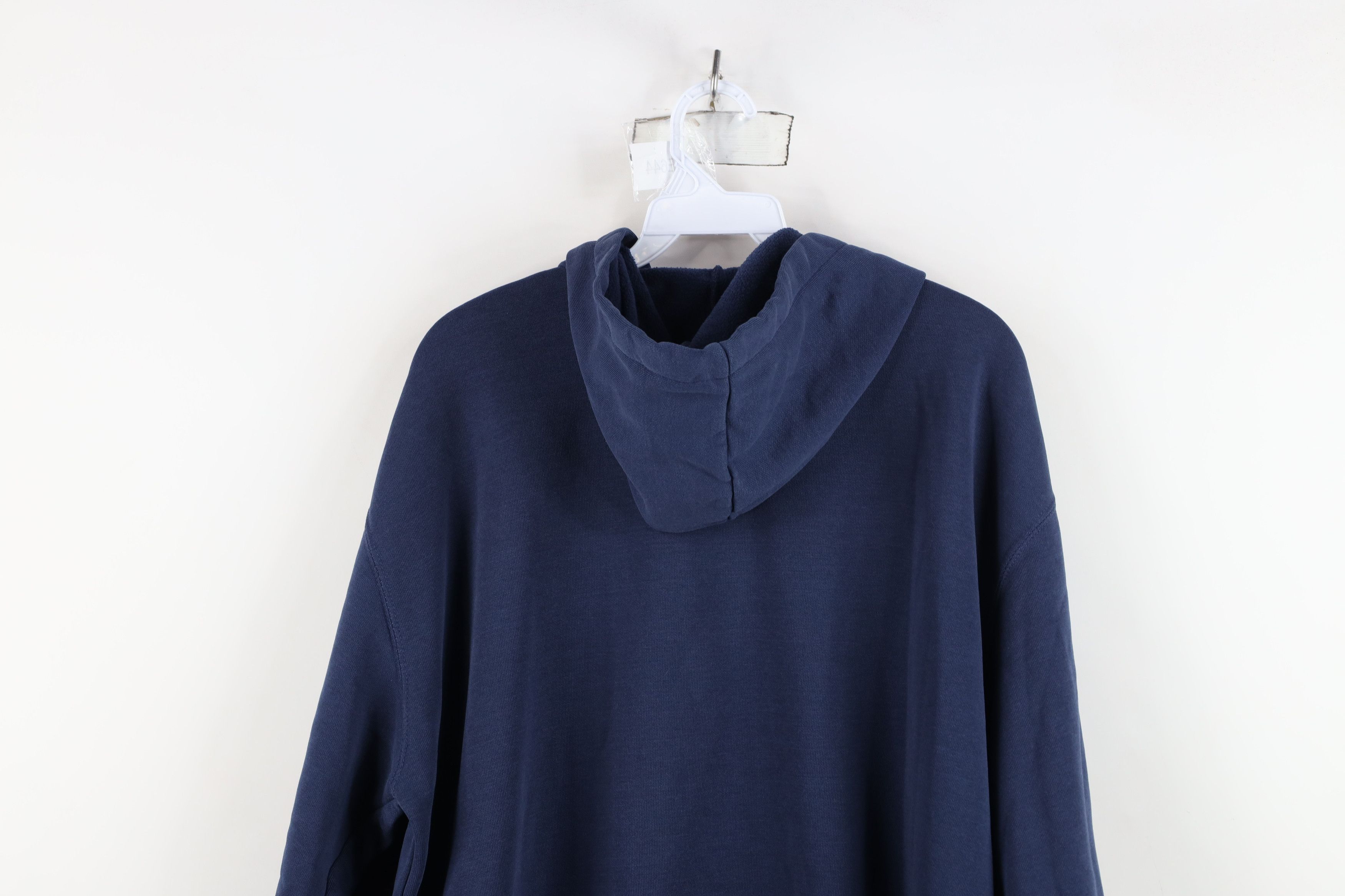 Carhartt Vintage Carhartt Spell Out Hoodie Sweatshirt Navy blue Size US L / EU 52-54 / 3 - 14 Thumbnail