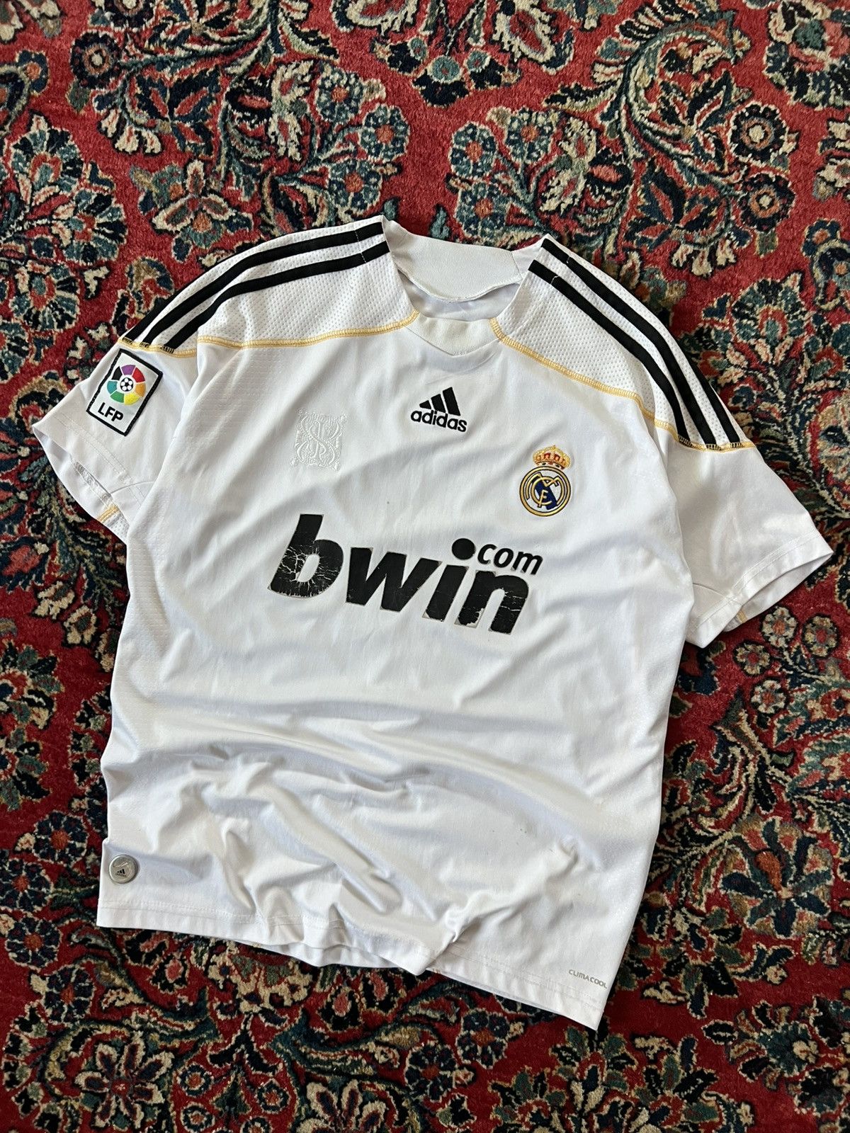 Adidas Vintage RARE Adidas Real Madrid FC Soccer Futbol Jersey Kit Size US L / EU 52-54 / 3 - 1 Thumbnail