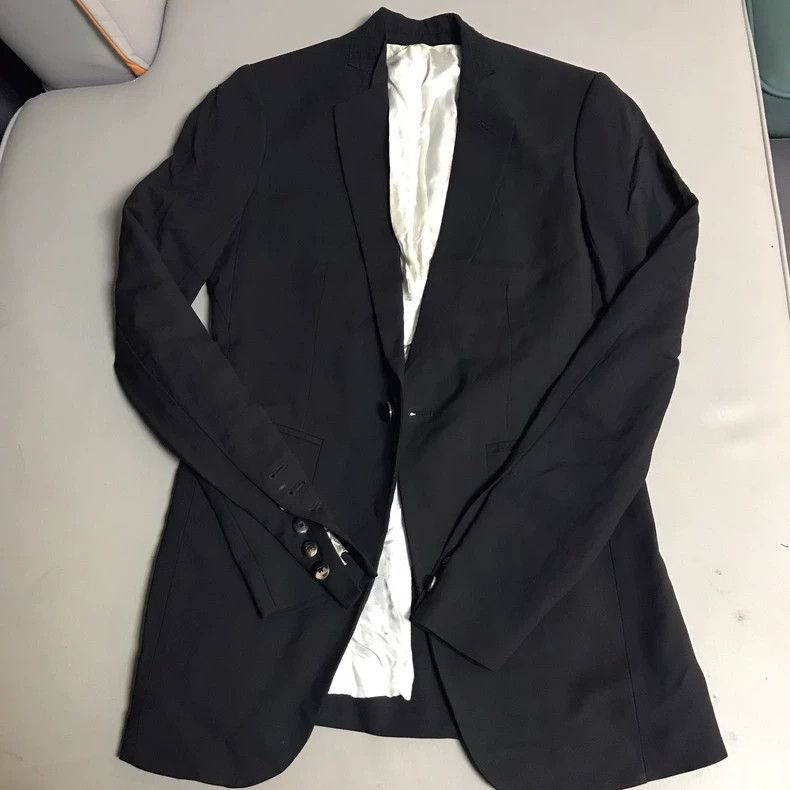 Rick Owens RICK OWENS Silk lined jacket Size US S / EU 44-46 / 1 - 1 Thumbnail