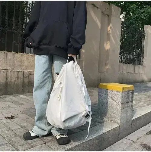 Japanese Brand Fashion Canvas Backpack Bag Vintage Size ONE SIZE - 3 Thumbnail