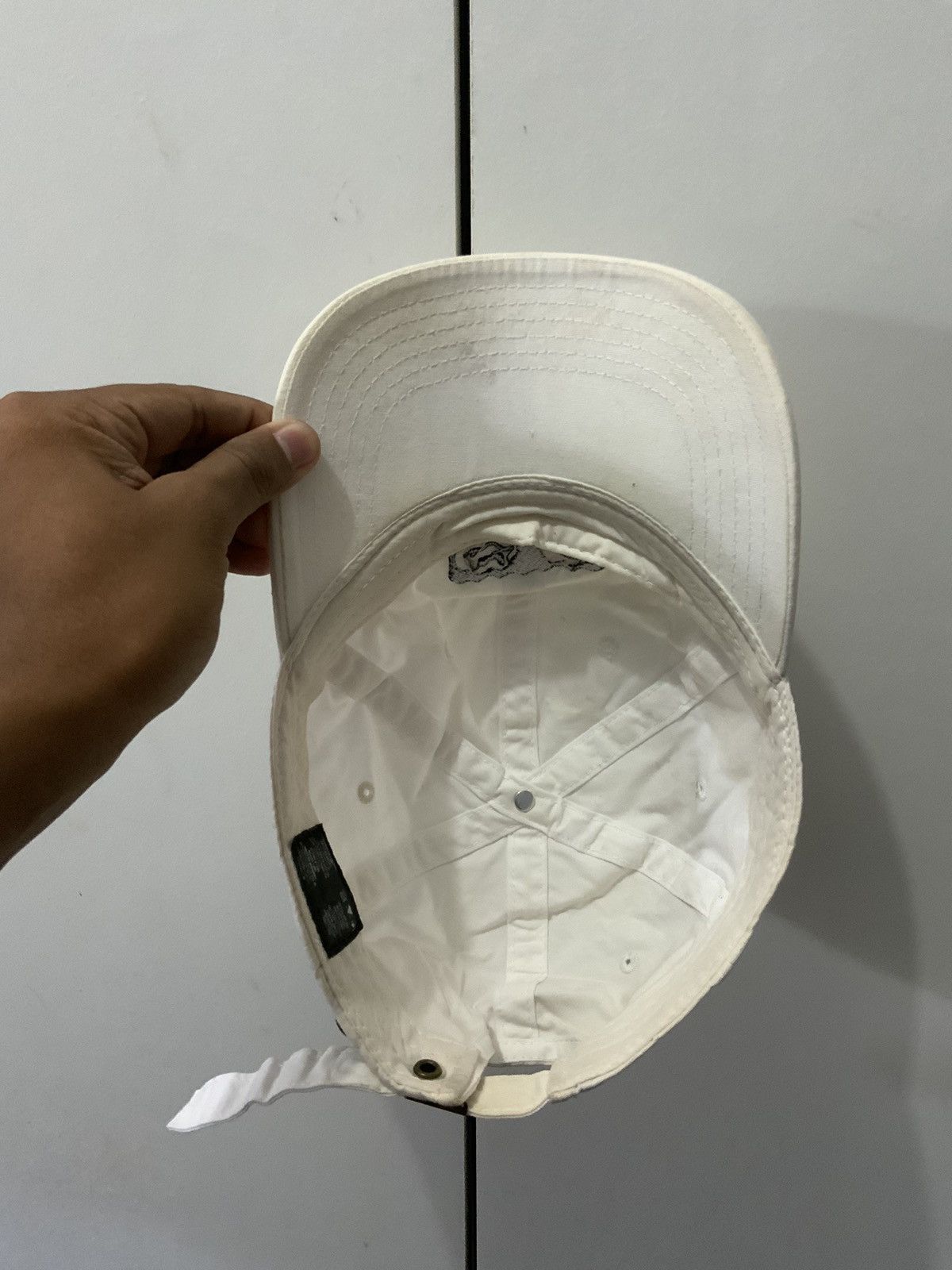 Japanese Brand White embroidery Japan Hat Size ONE SIZE - 8 Thumbnail