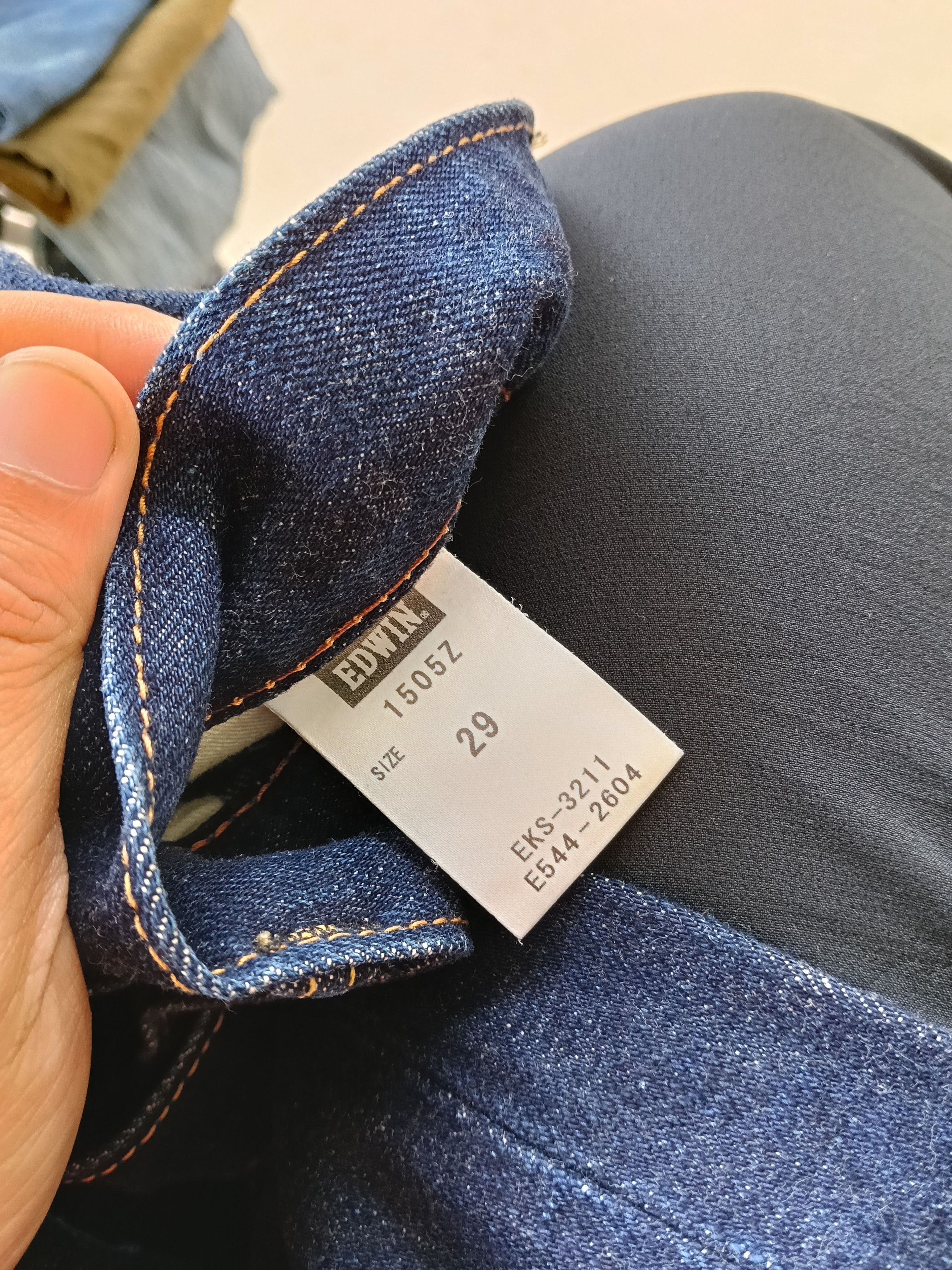 Edwin 💥 Edwin 505 Japanese Selvedge Denim💥 Size US 32 / EU 48 - 13 Thumbnail