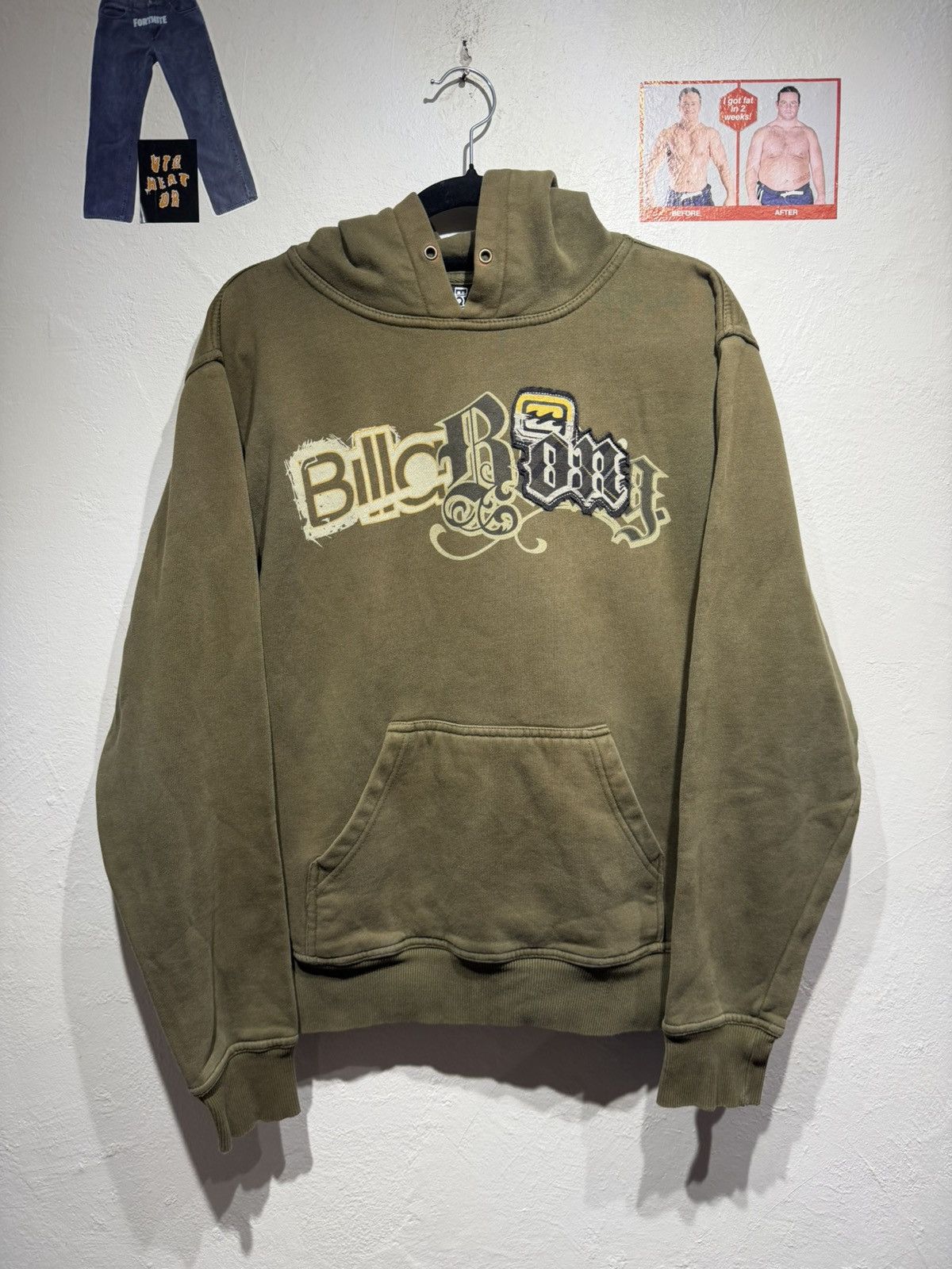 Billabong Vintage Y2k Billabong hoodie Size US S / EU 44-46 / 1 - 1 Thumbnail