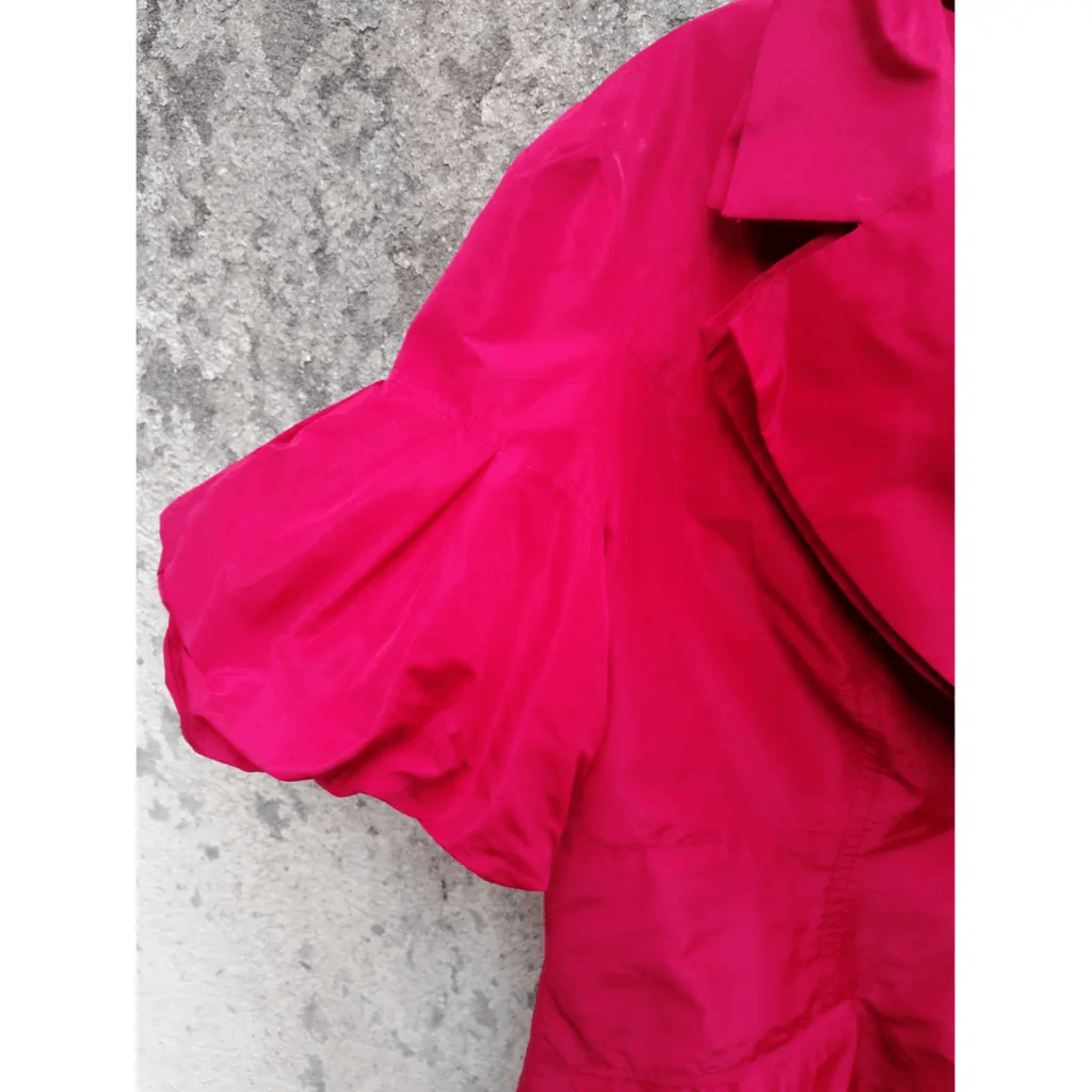 ZAPA Zapa Red Short Vest (Size 36 FR) – Stylish and Bold Size XS / US 0-2 / IT 36-38 - 2 Thumbnail