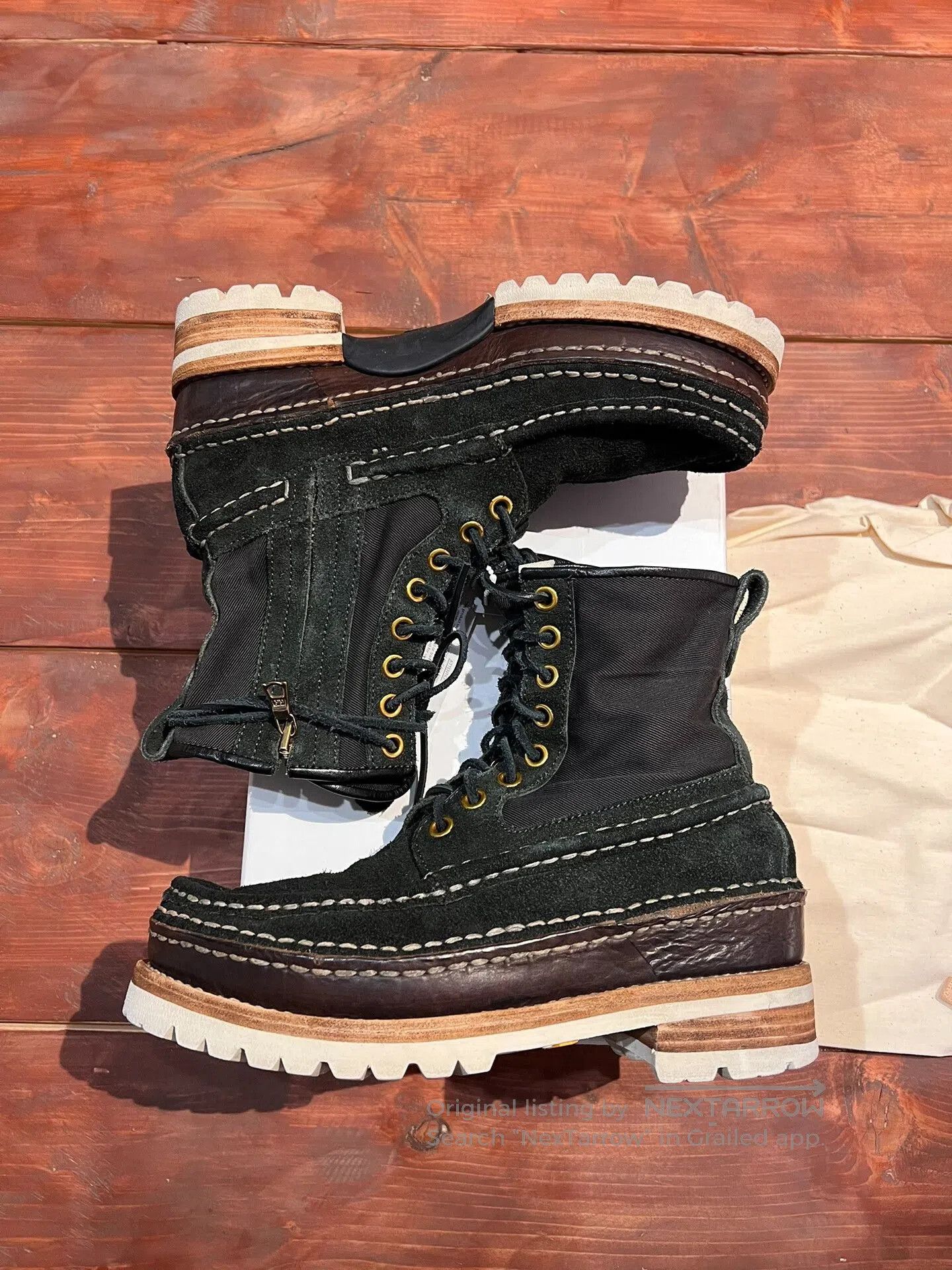 Visvim visvim grizzly hi boots size 9.5. Size US 9.5 / EU 42-43 - 3 Thumbnail