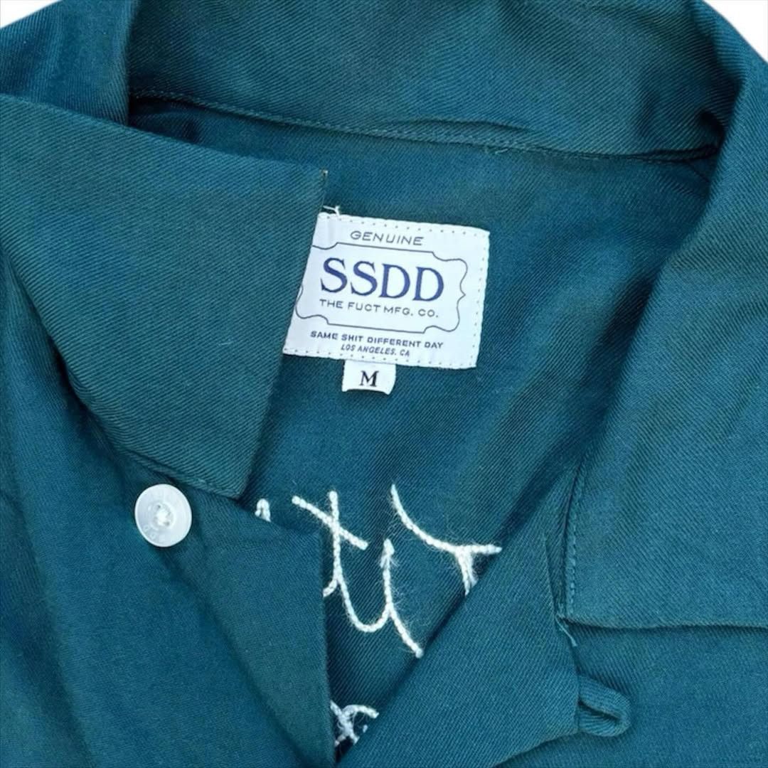 FUCT Fuct SSDD x Wes Lang 'Tits or Wheels' Loop Collar Shirt Size US M / EU 48-50 / 2 - 5 Thumbnail