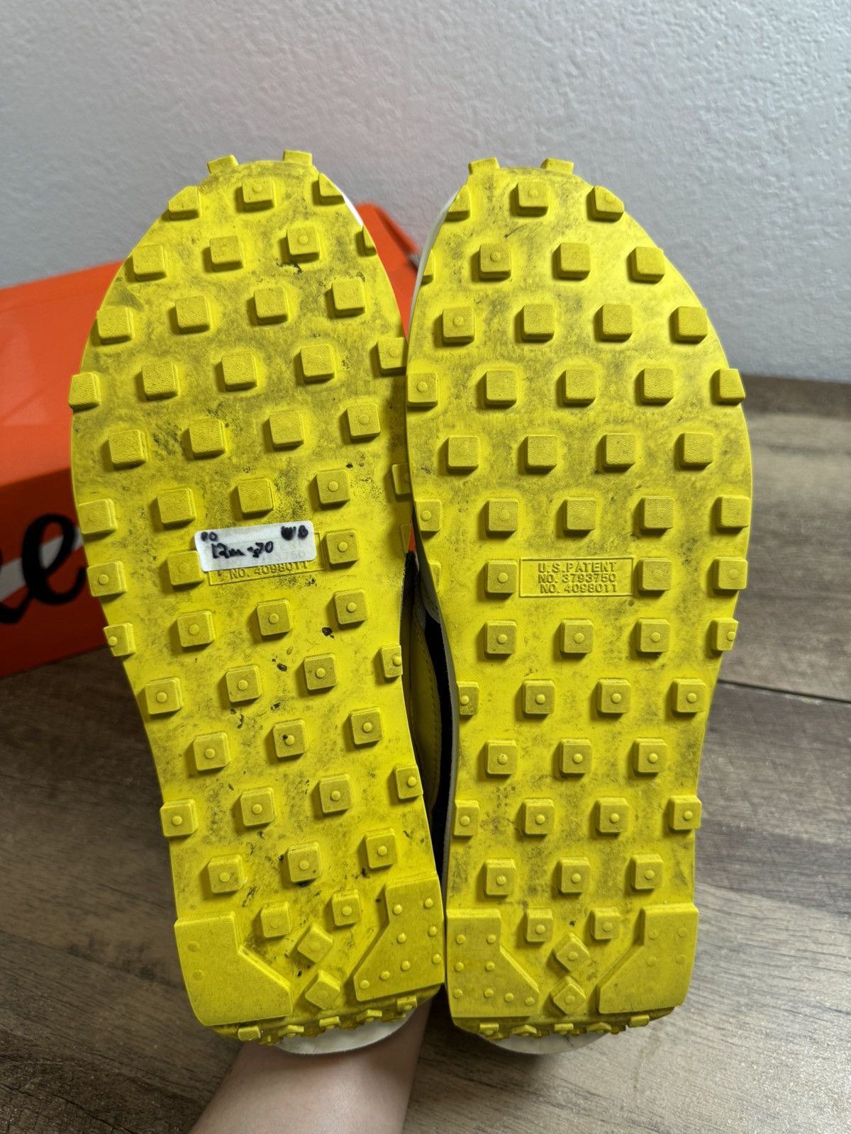 Nike Nike LD Waffle Sacai Undercover Black Bright Citron Size 12 Size US 12 / EU 45 - 6 Thumbnail