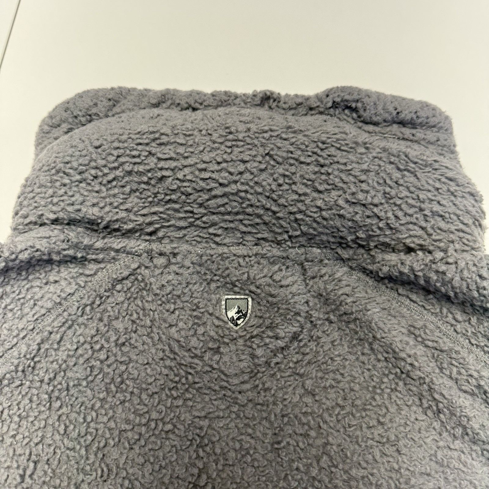 Kuhl Kuhl Fleece Womens Vest Gray Full Zip Size Large Hidden Hood Size L / US 10 / IT 46 - 6 Thumbnail