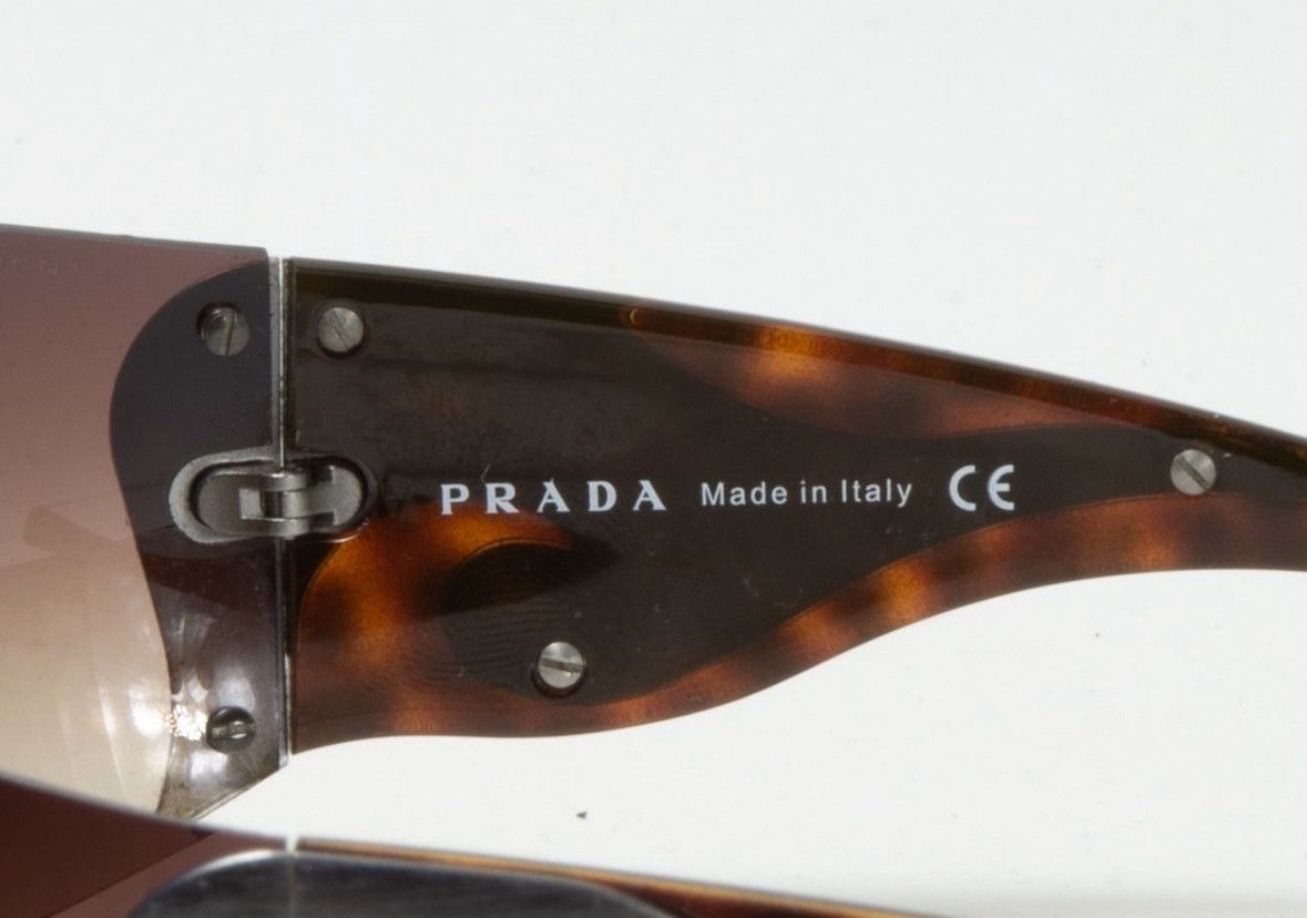 Prada PRADA Sunglasses Flame 2004 Star Mask Fire Chrome Silver Size ONE SIZE - 7 Thumbnail