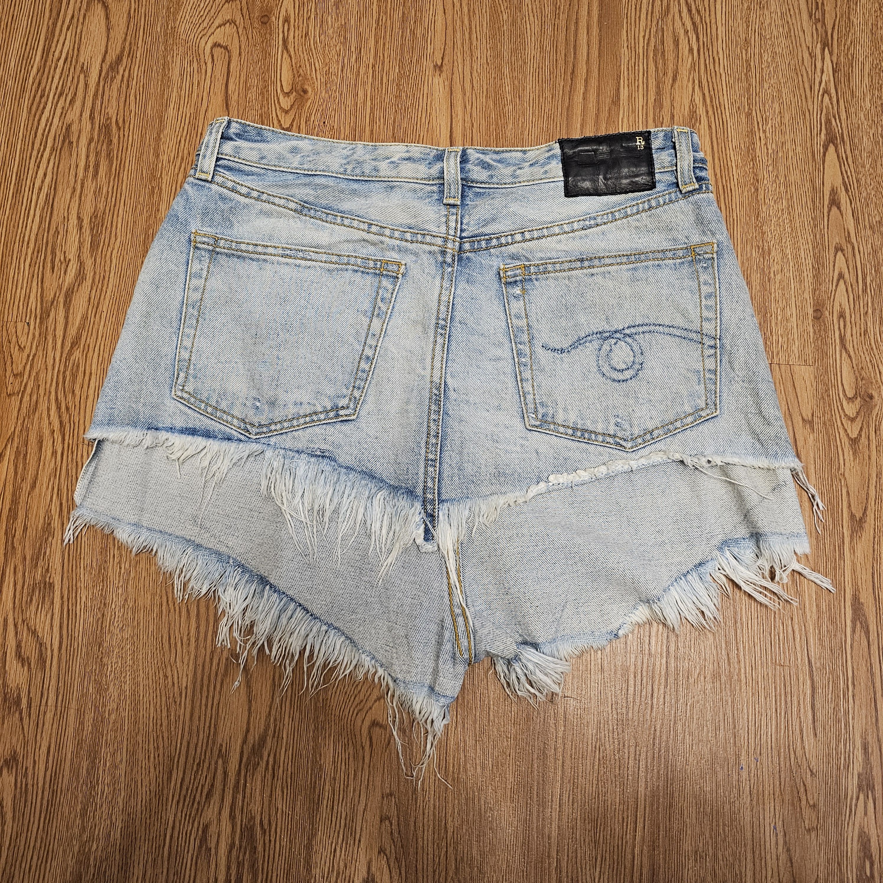 R13 Ss16 Double Layer Shorts Selvedge Size 30" / US 8 / IT 44 - 2 Thumbnail