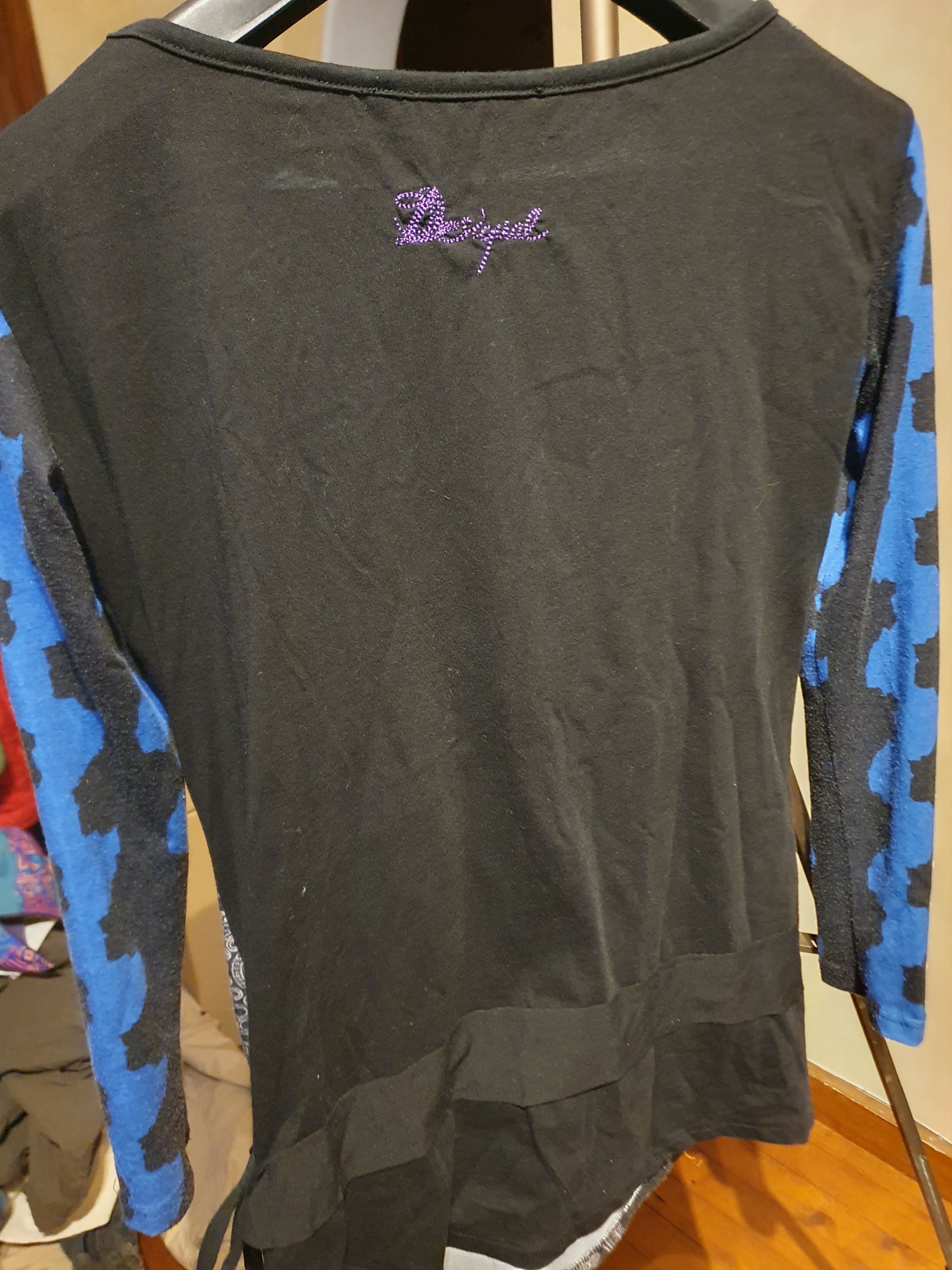 Desigual Desiqual Long Sleeve Top Vintage Y2K sz 40 Size S / US 4 / IT 40 - 9 Thumbnail