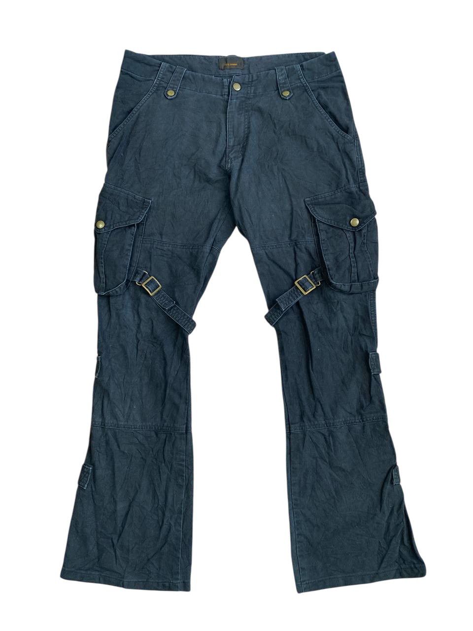 Tete Homme 2000's Tete Homme Cargo Bondage Pants Size US 33 - 1 Thumbnail