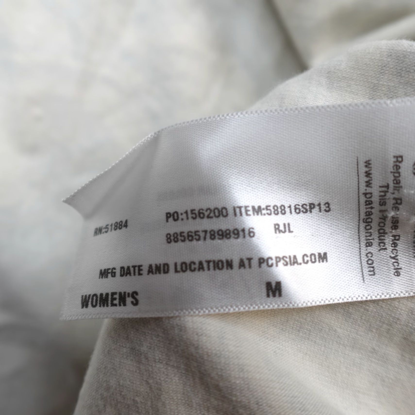 Patagonia Patagonia Womens Dress M Gray White Halter Knee Length Casual Retro T-Shirt Dress Mens? Size M / US 6-8 / IT 42-44 - 2 Thumbnail