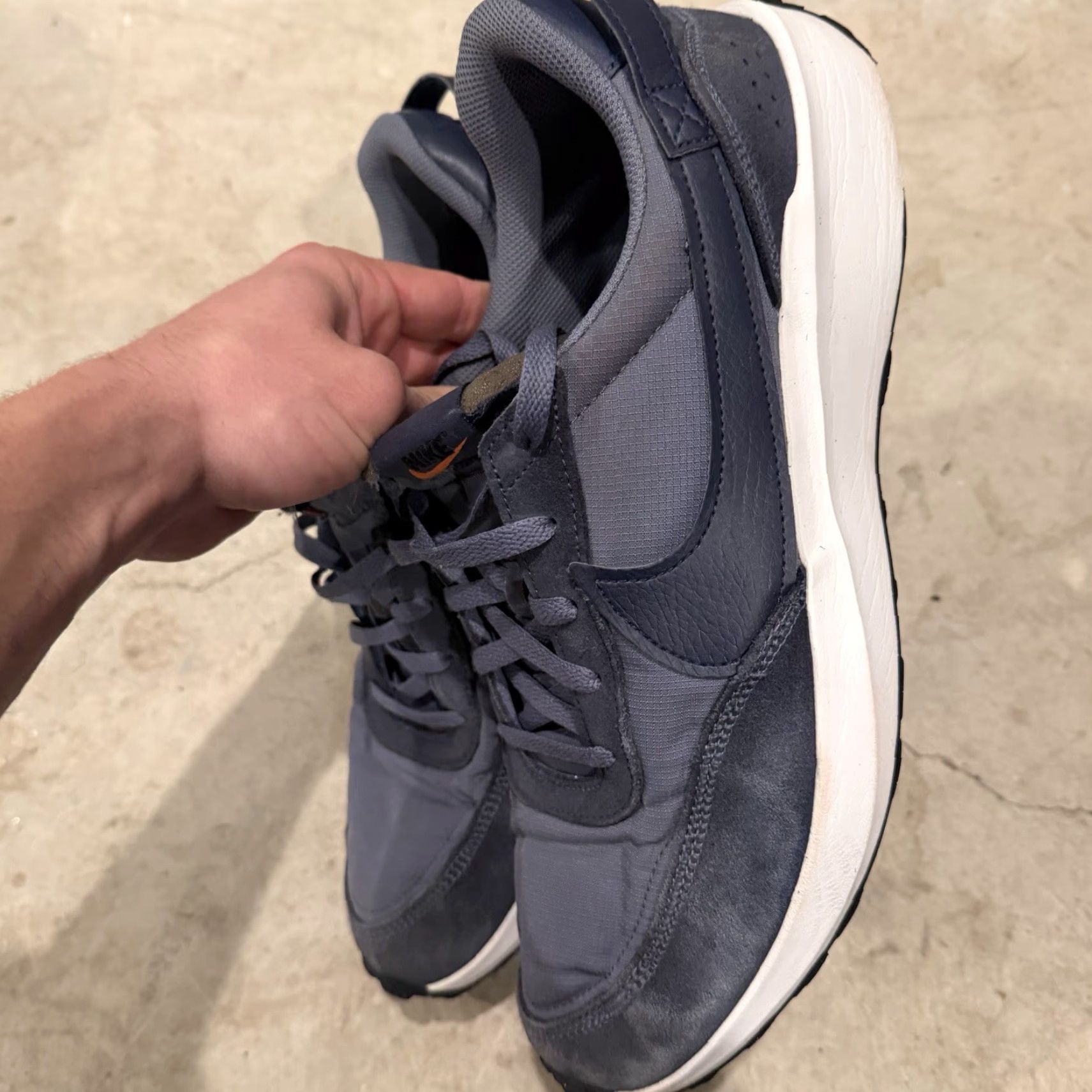 Nike Nike Waffle Debut Sneakers Se Light Carbon Obsidian Size 13 Men Nike Waffle Debut Sneakers Obsidian Blue 13 Mens Sneakers Size US 12 / EU 45 - 7 Thumbnail
